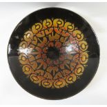 A Poole pottery Aegean bowl, 33cm diameter