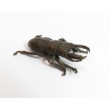 A Japanese model of beetle, 6cm long