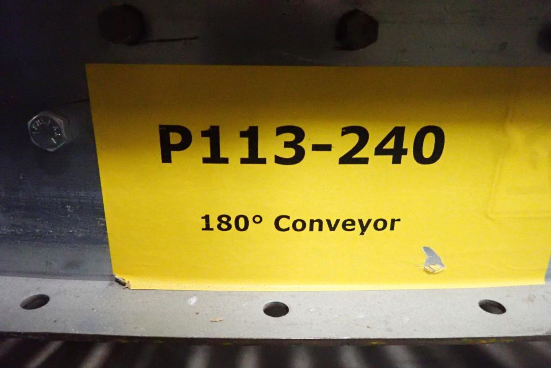 180 degree powered roller conveyor - Image 6 of 6