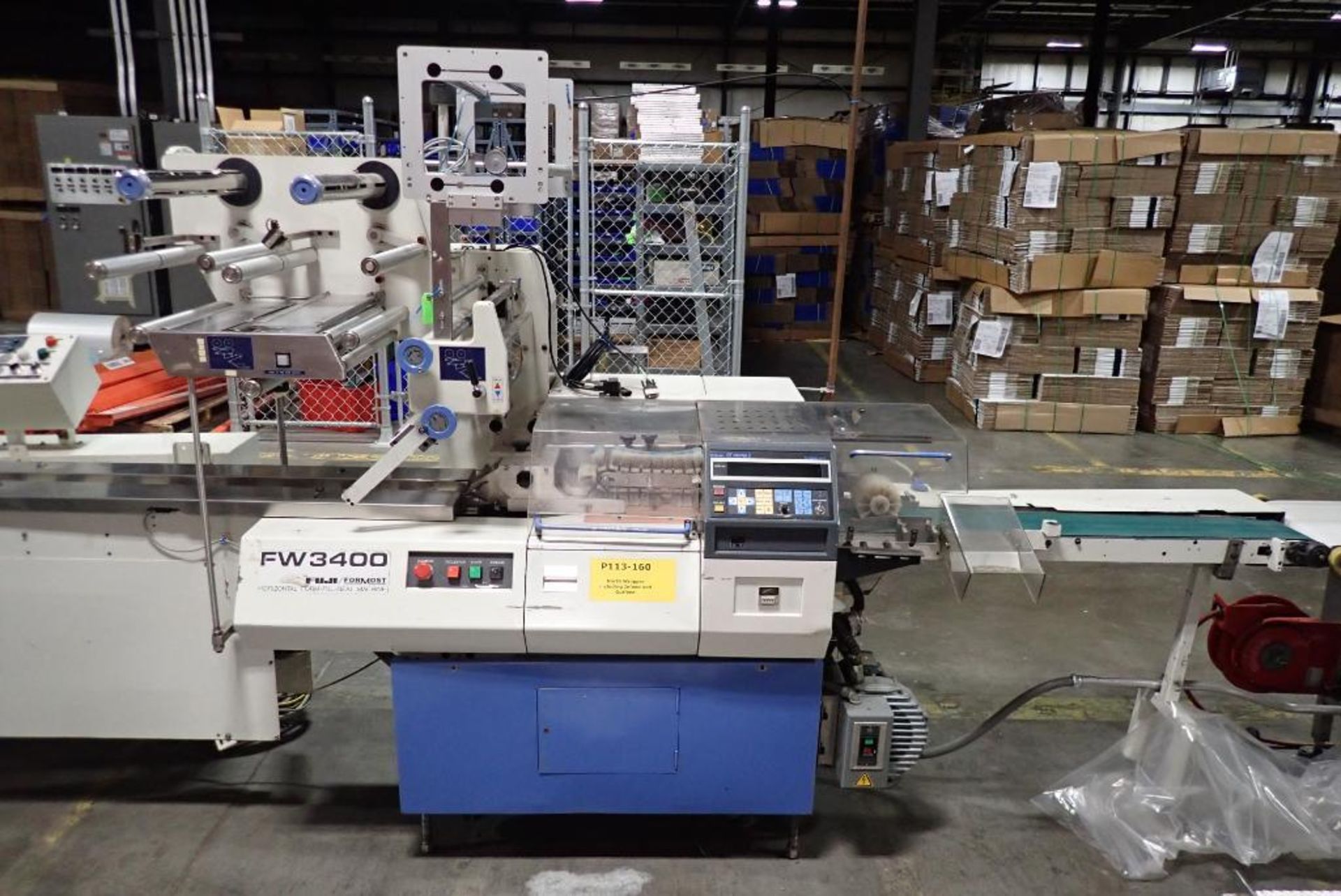 1995 Fuji horizontal flow wrapper - Image 4 of 29