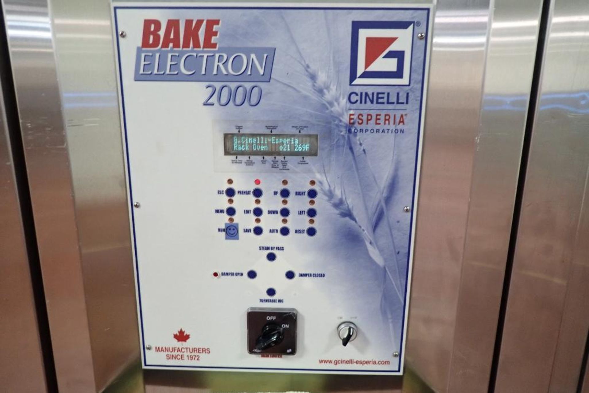 2005 Cinelli Bake Electron 2000 double rack oven - Image 2 of 21