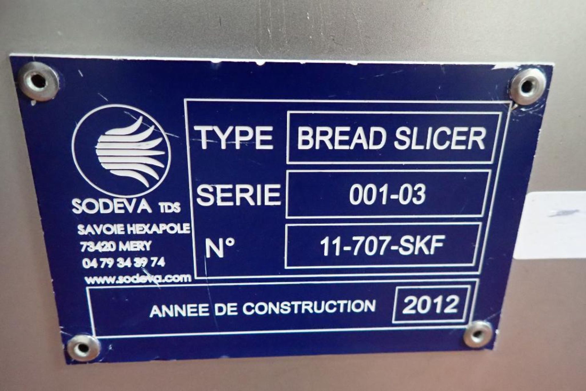 2012 Sodeva Bread Slicer - Image 25 of 25