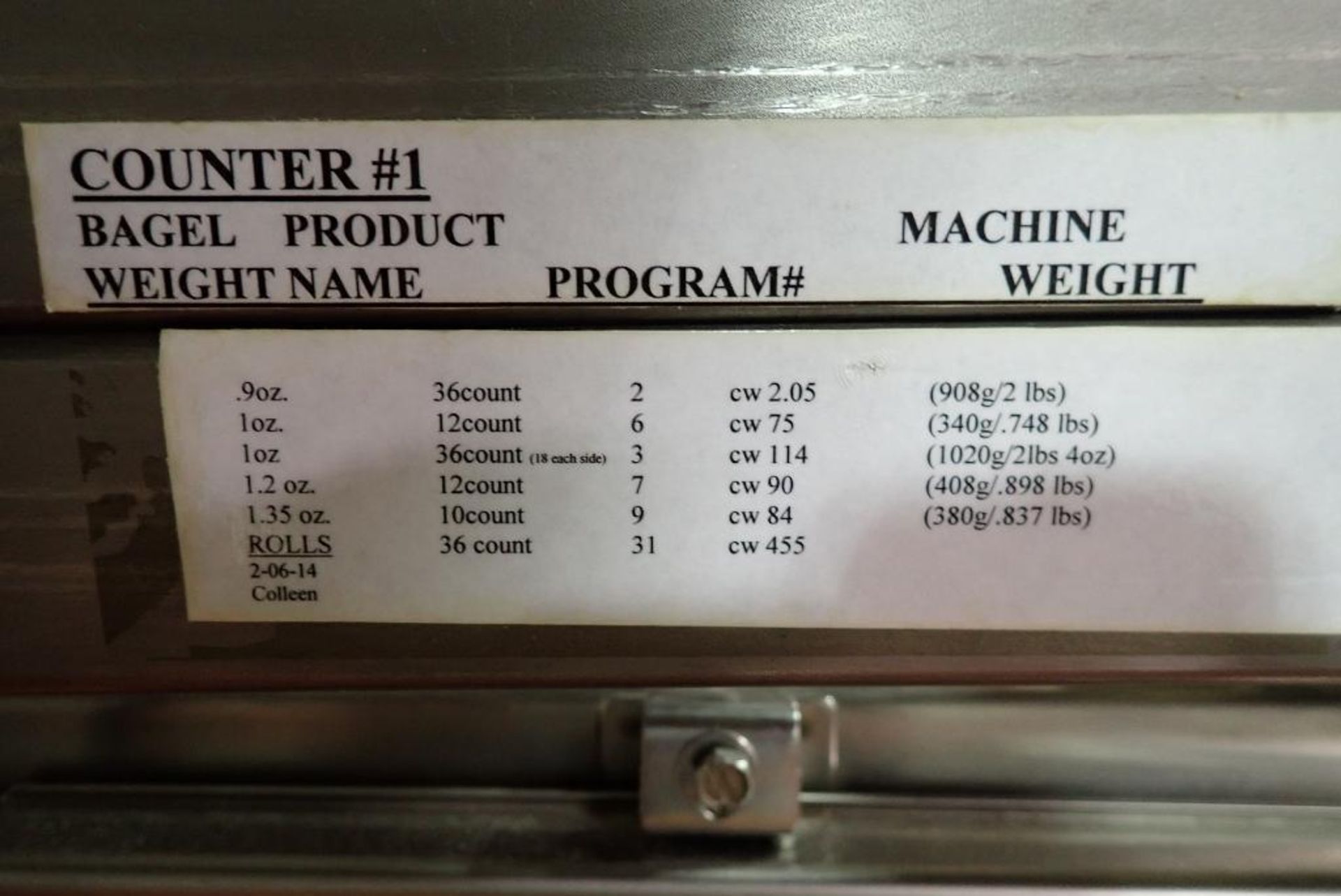 1997 Powell Systems Inc SS weigher - Image 18 of 19