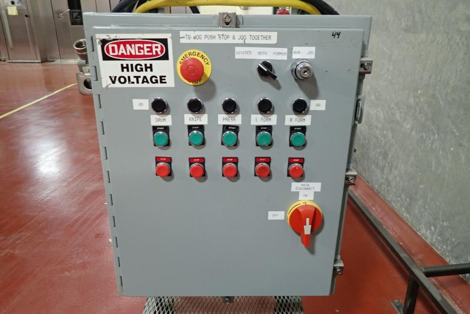 Bagel dividing portable maintenance control panel - Image 3 of 11