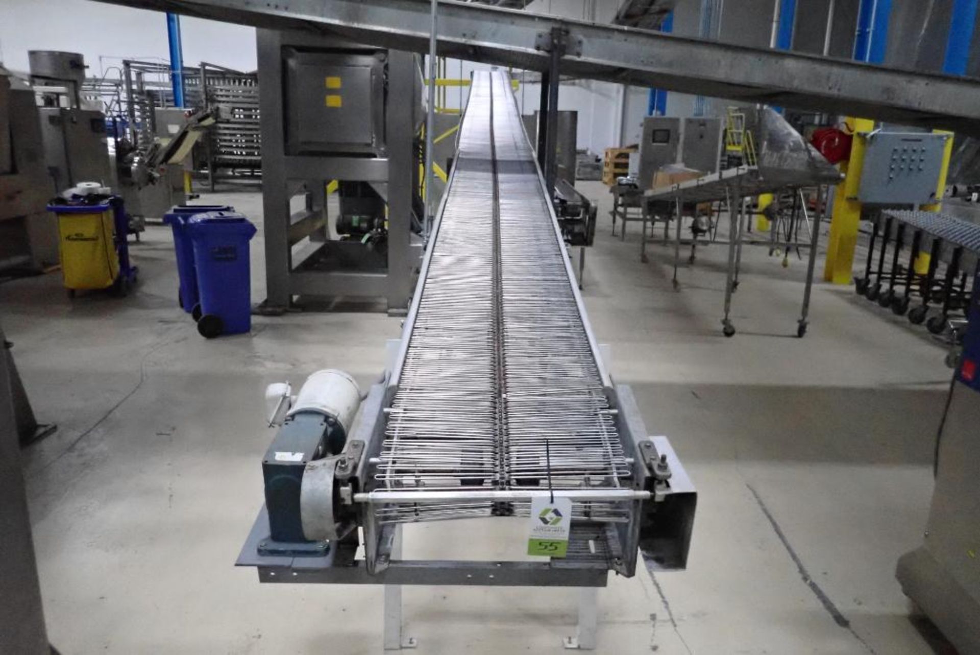 Stewart Systems racetrack overhead cooling conveyor - Image 7 of 18