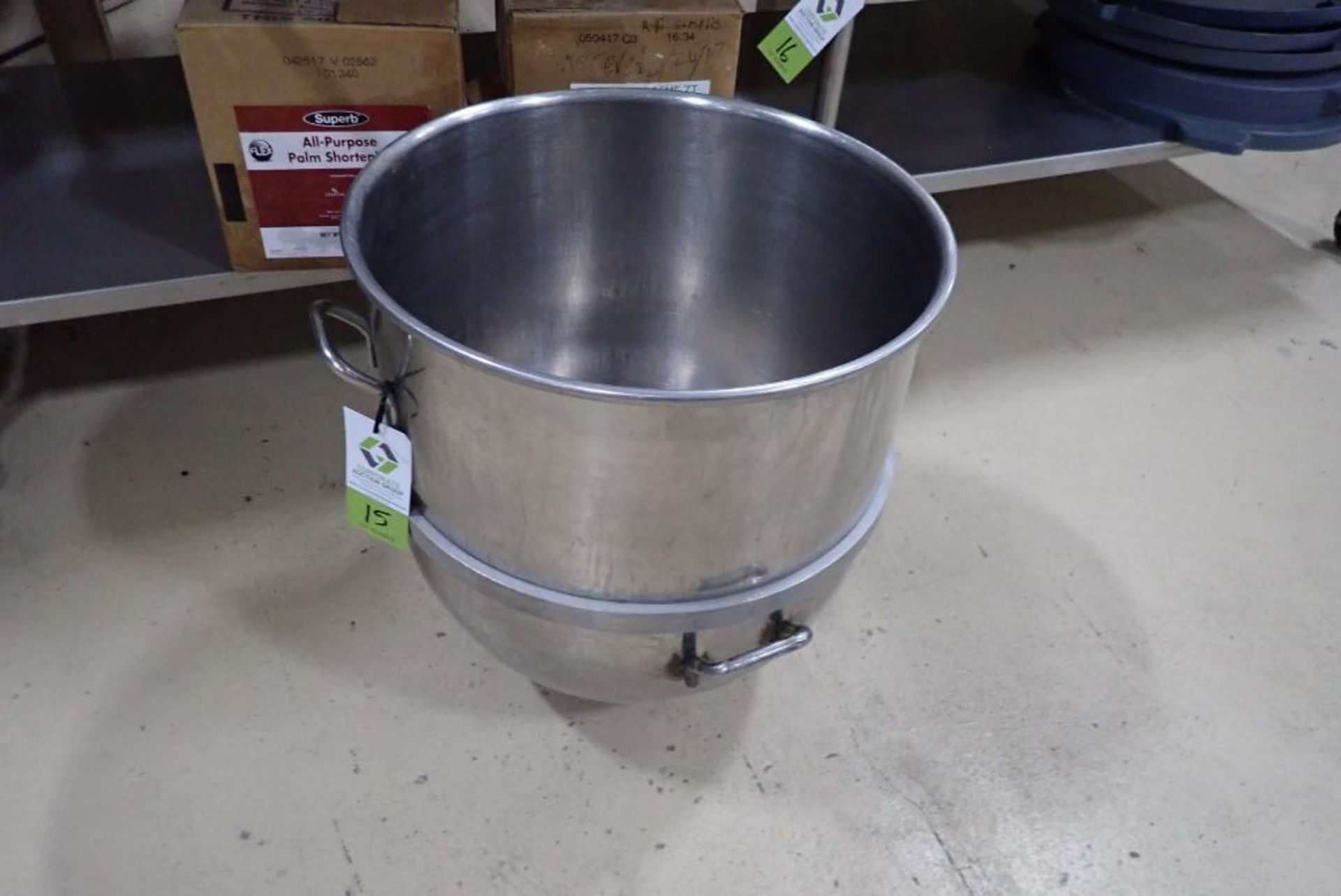 Hobart 140 quart SS bowl