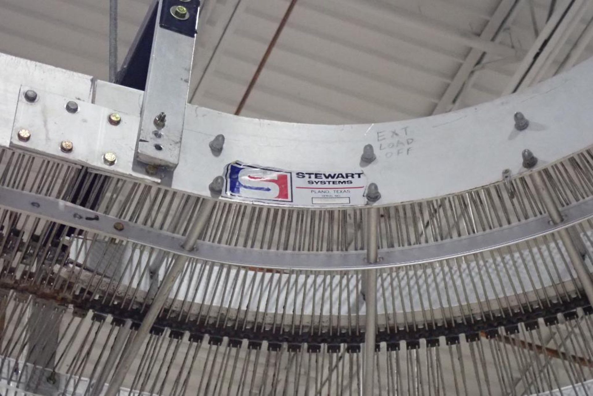 Stewart Systems racetrack overhead cooling conveyor - Image 4 of 18