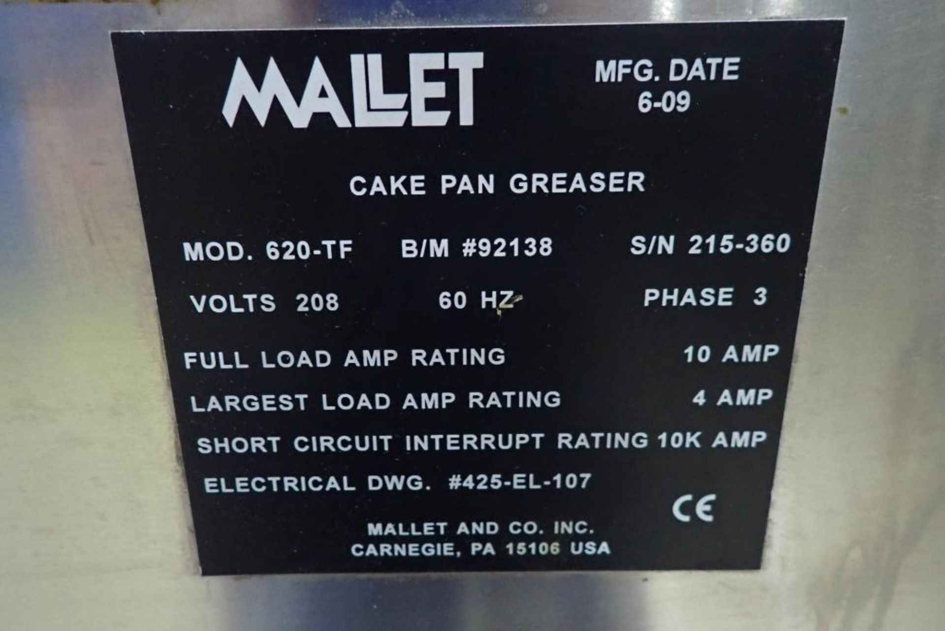 Mallet target area cake pan greaser - Image 15 of 28