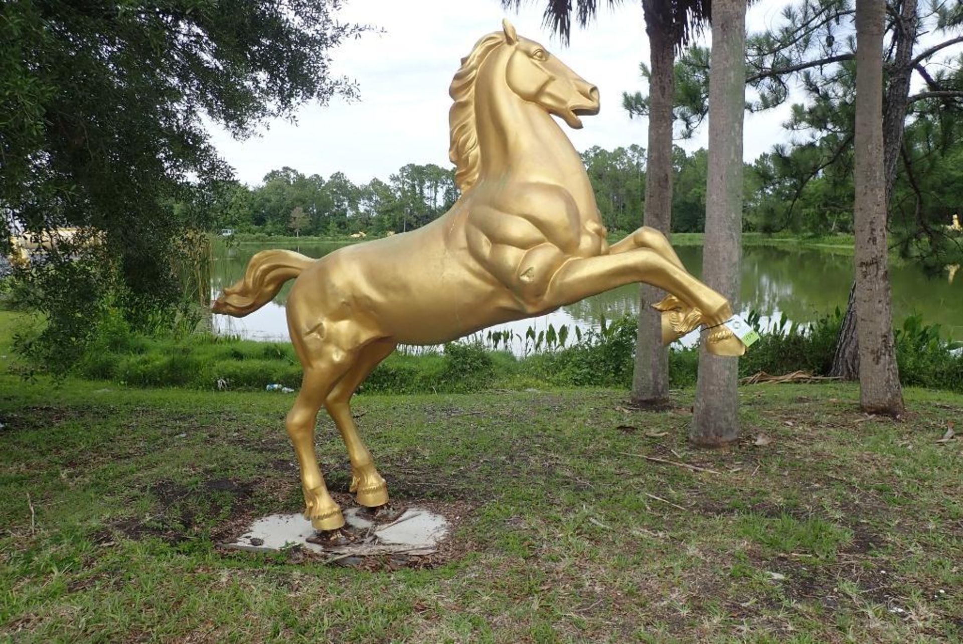 Steel Horse Statue