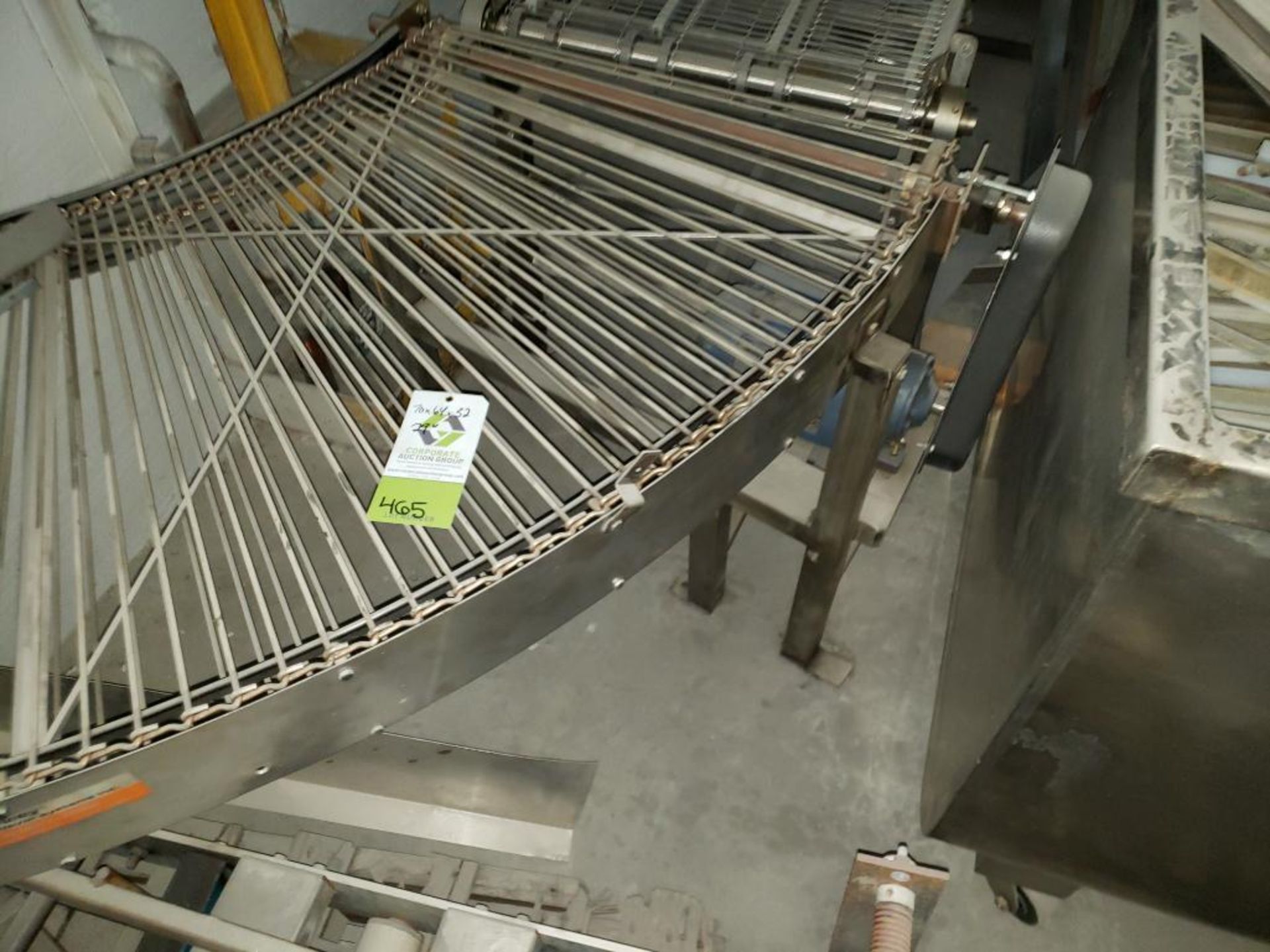 90 degree SS rod conveyor - Image 2 of 4