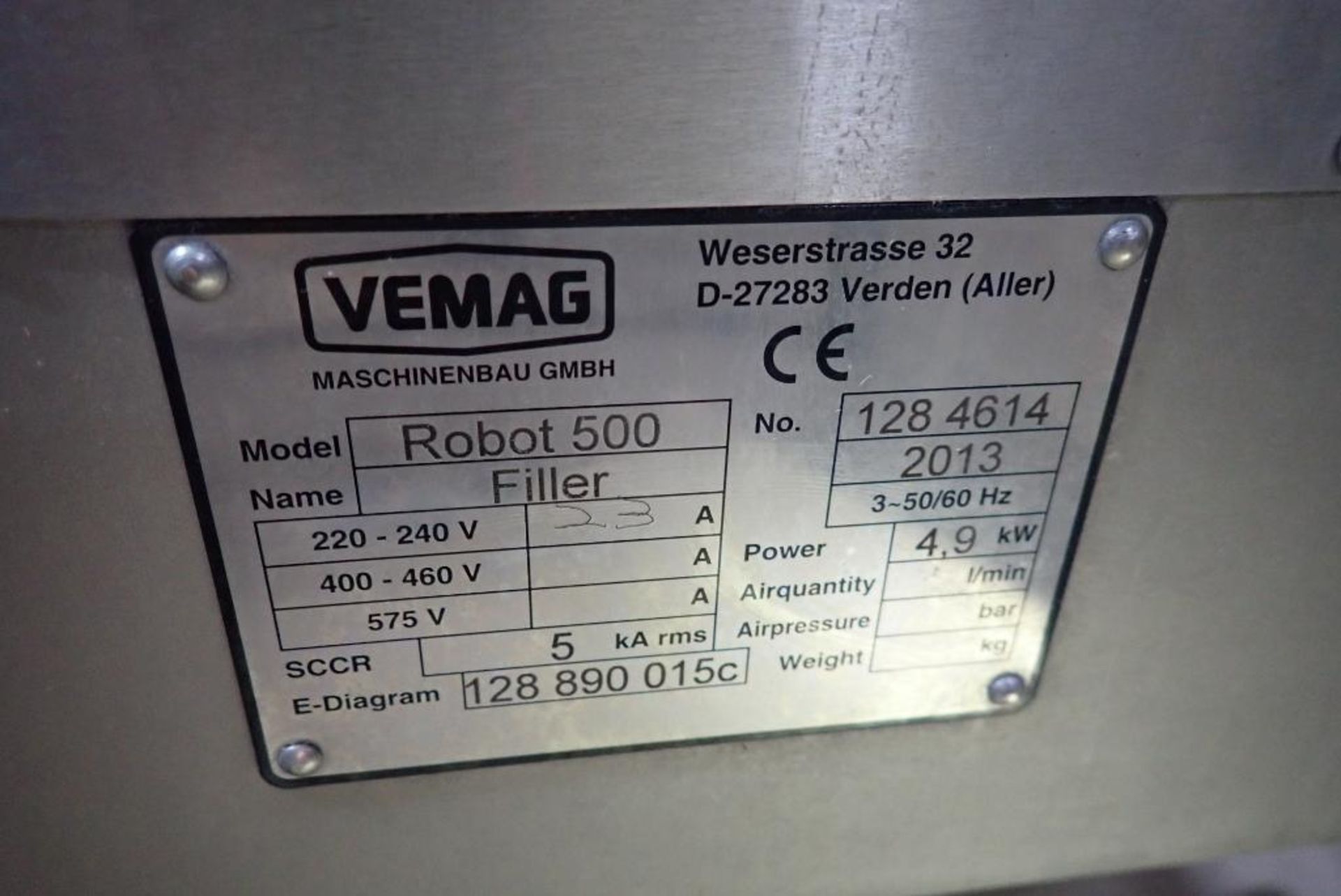 2013 Reiser Vemag vacuum filler - Image 18 of 18