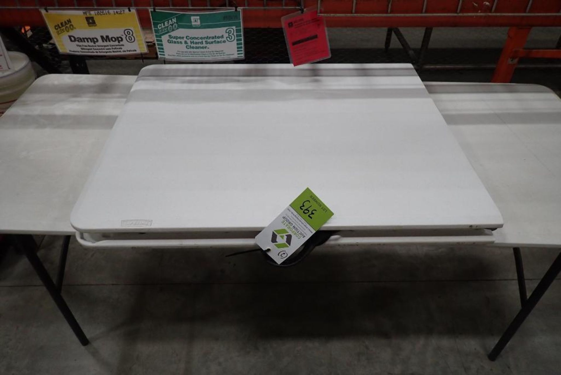 (2) 6 ft. folding tables - Image 3 of 4