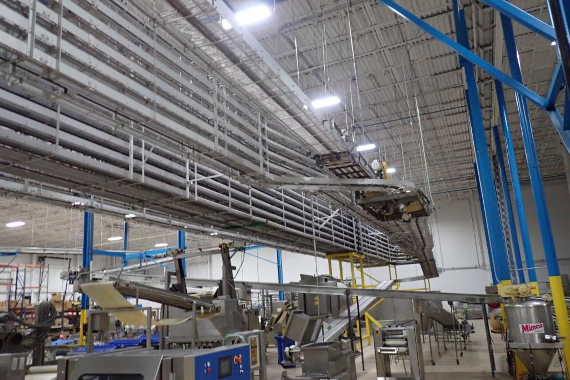 Stewart Systems racetrack overhead cooling conveyor - Image 5 of 18