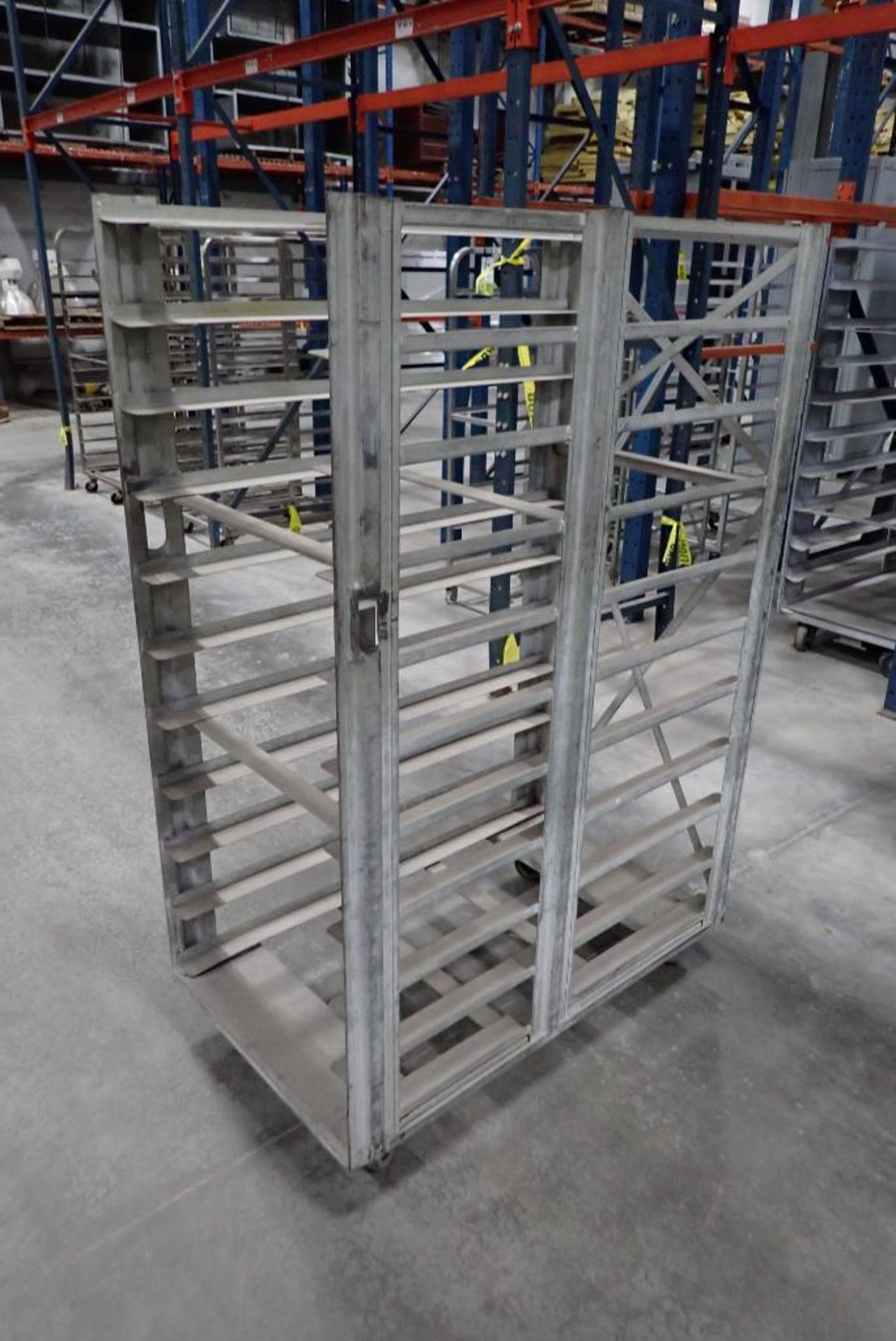 Lot of (6) steel bakery rack - Image 5 of 5