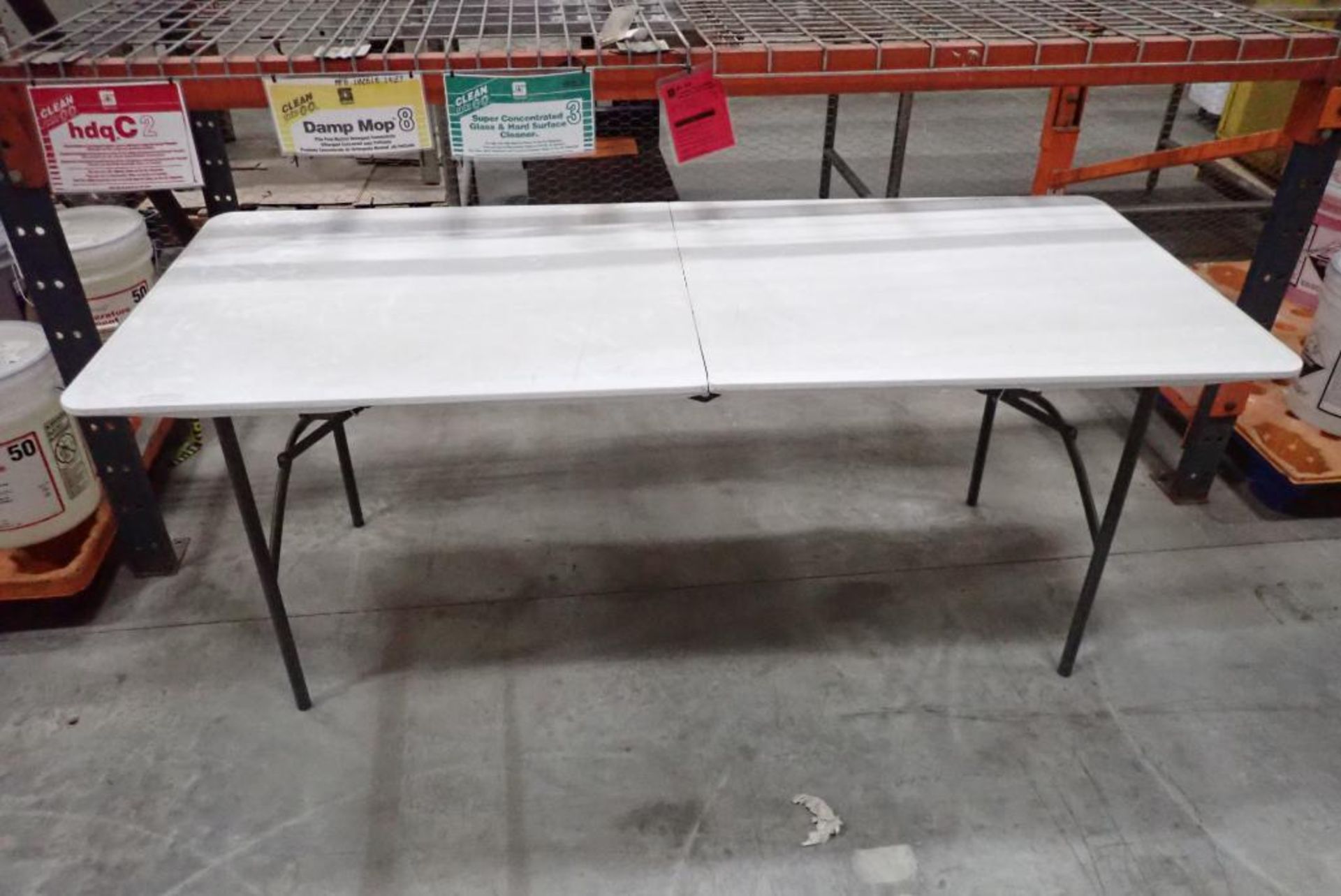 (2) 6 ft. folding tables - Image 2 of 4