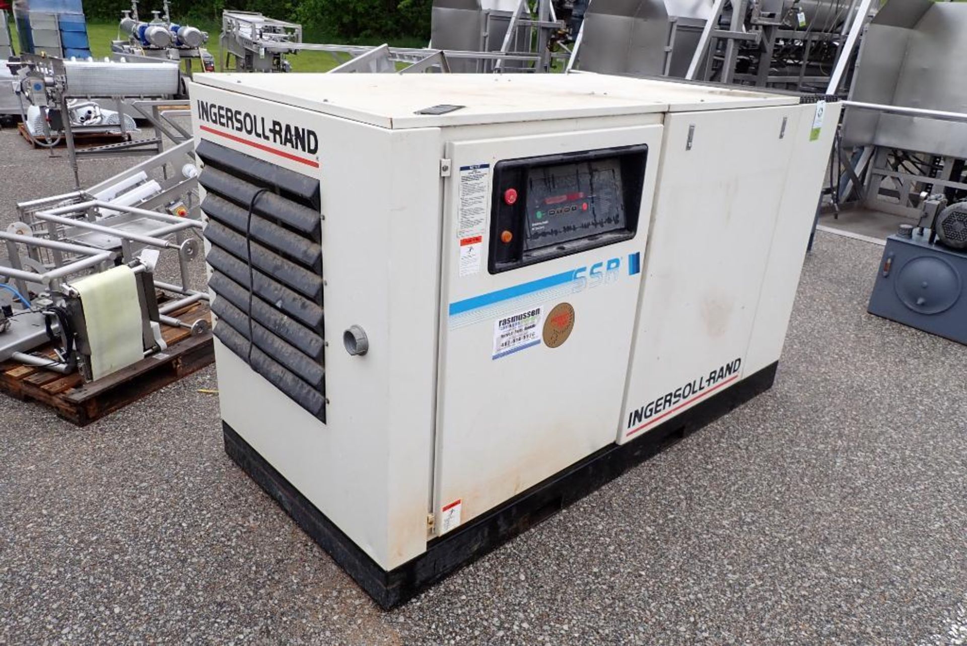 1991 Ingersoll Rand 60 hp air compressor - Image 2 of 25