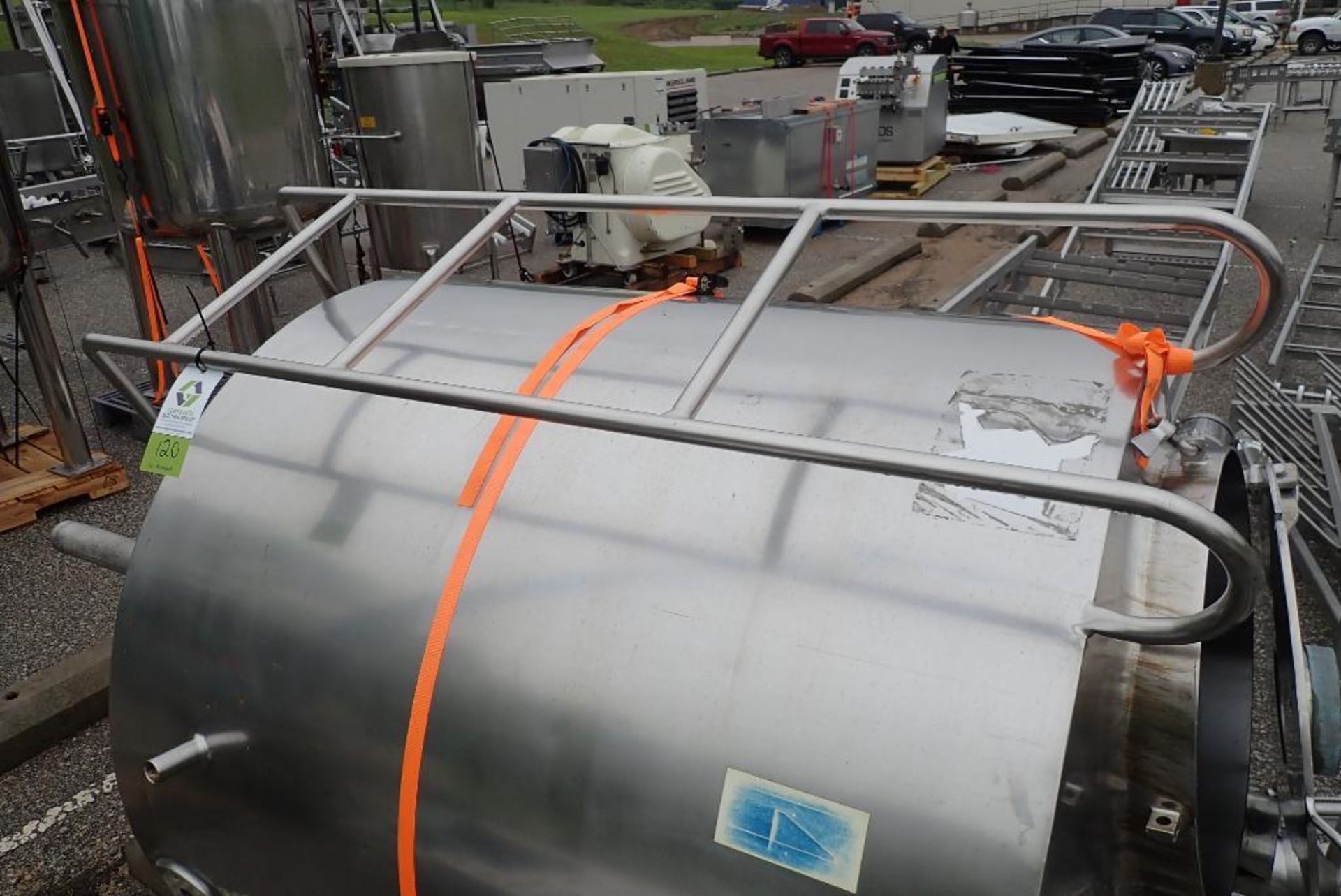SS jacketed tank - Image 7 of 18