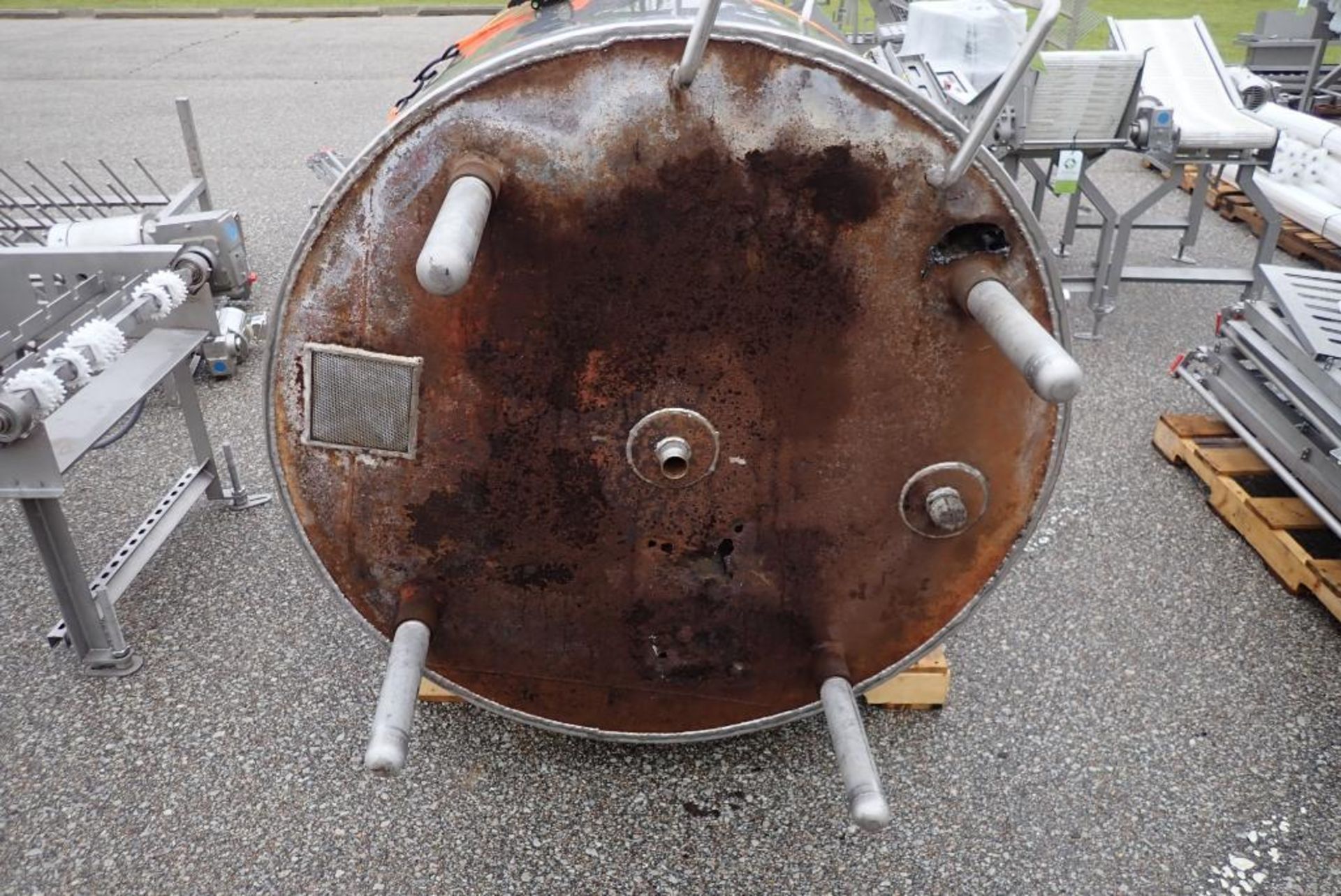 SS jacketed tank - Image 10 of 18