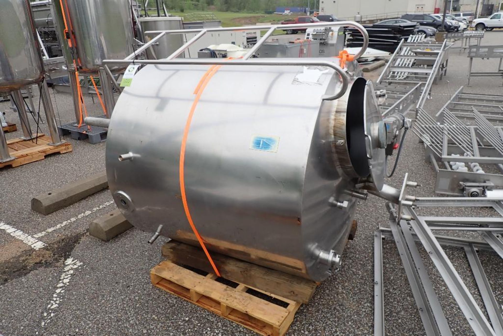 SS jacketed tank