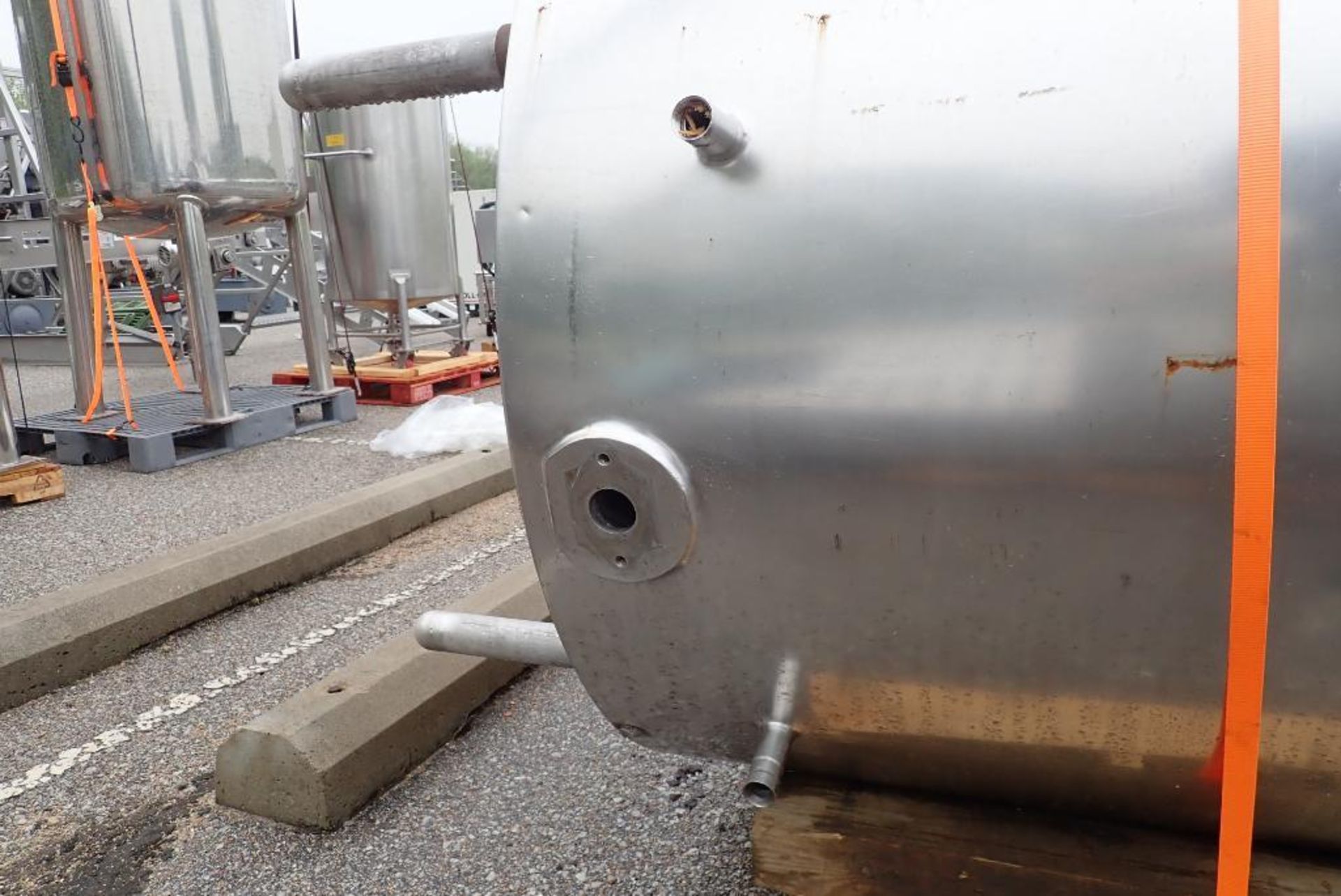 SS jacketed tank - Image 9 of 18