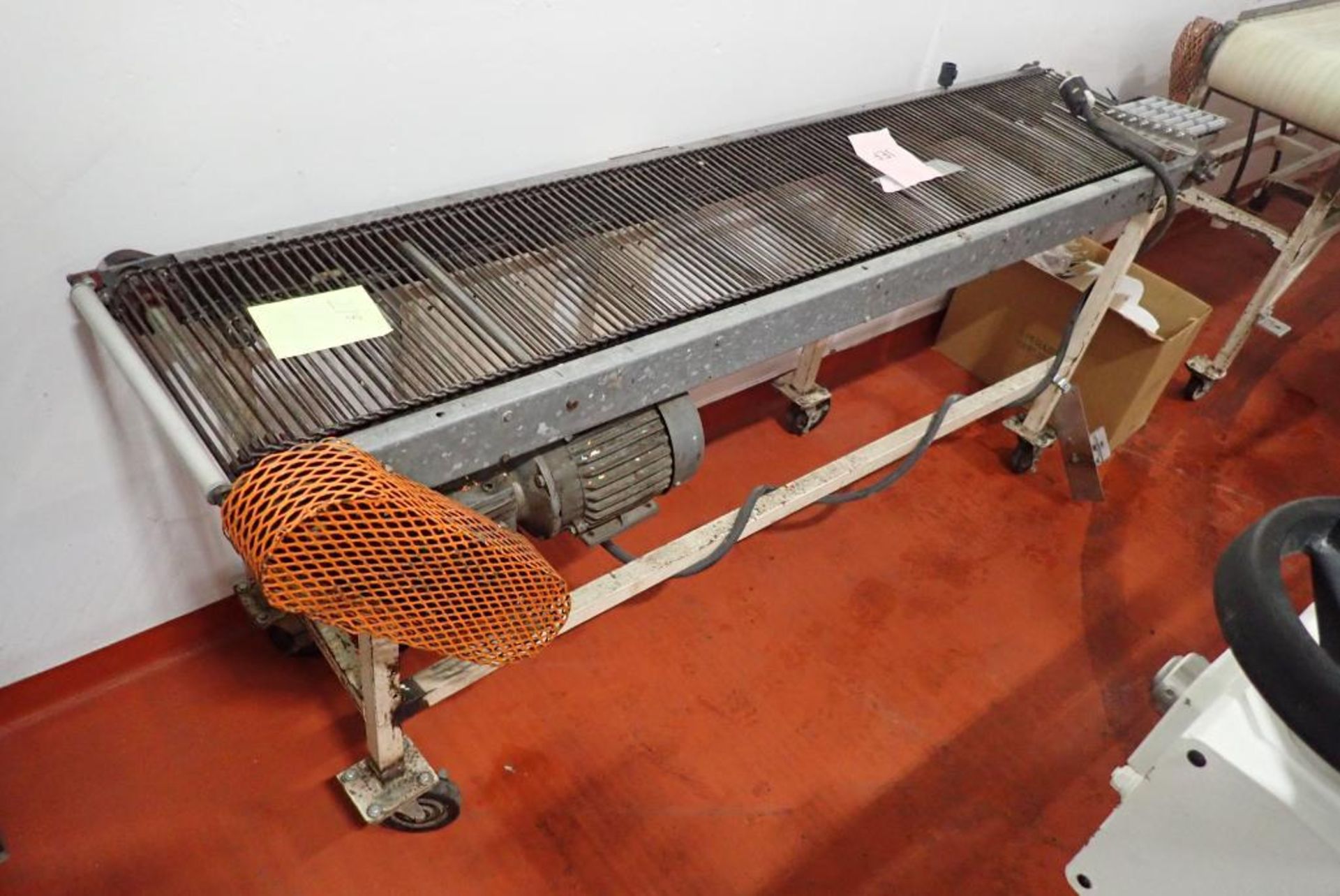 SS rod belt conveyor - Image 4 of 8