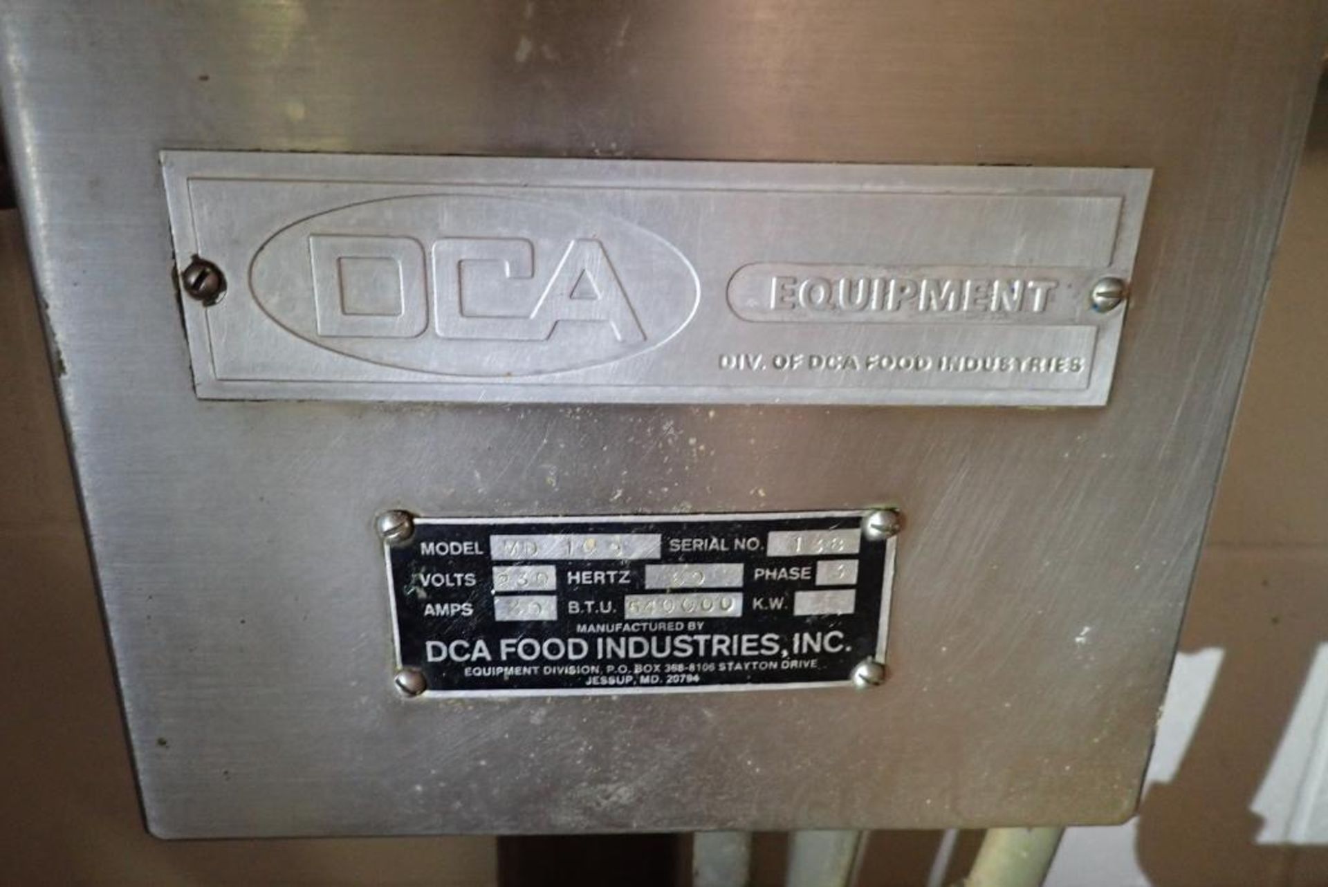 DCA Food Industries natural gas fryer - Image 14 of 18