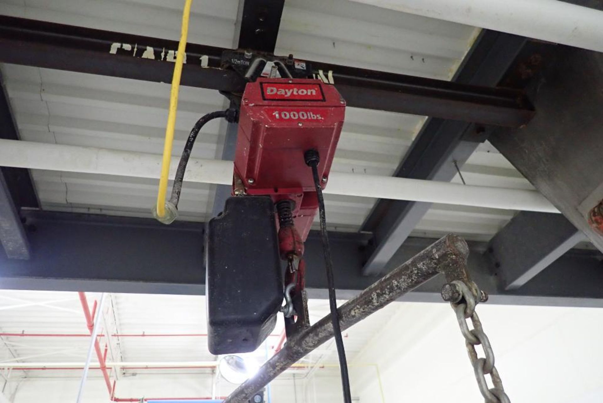 Dayton 1000 lb. electric chain hoist - Image 2 of 6