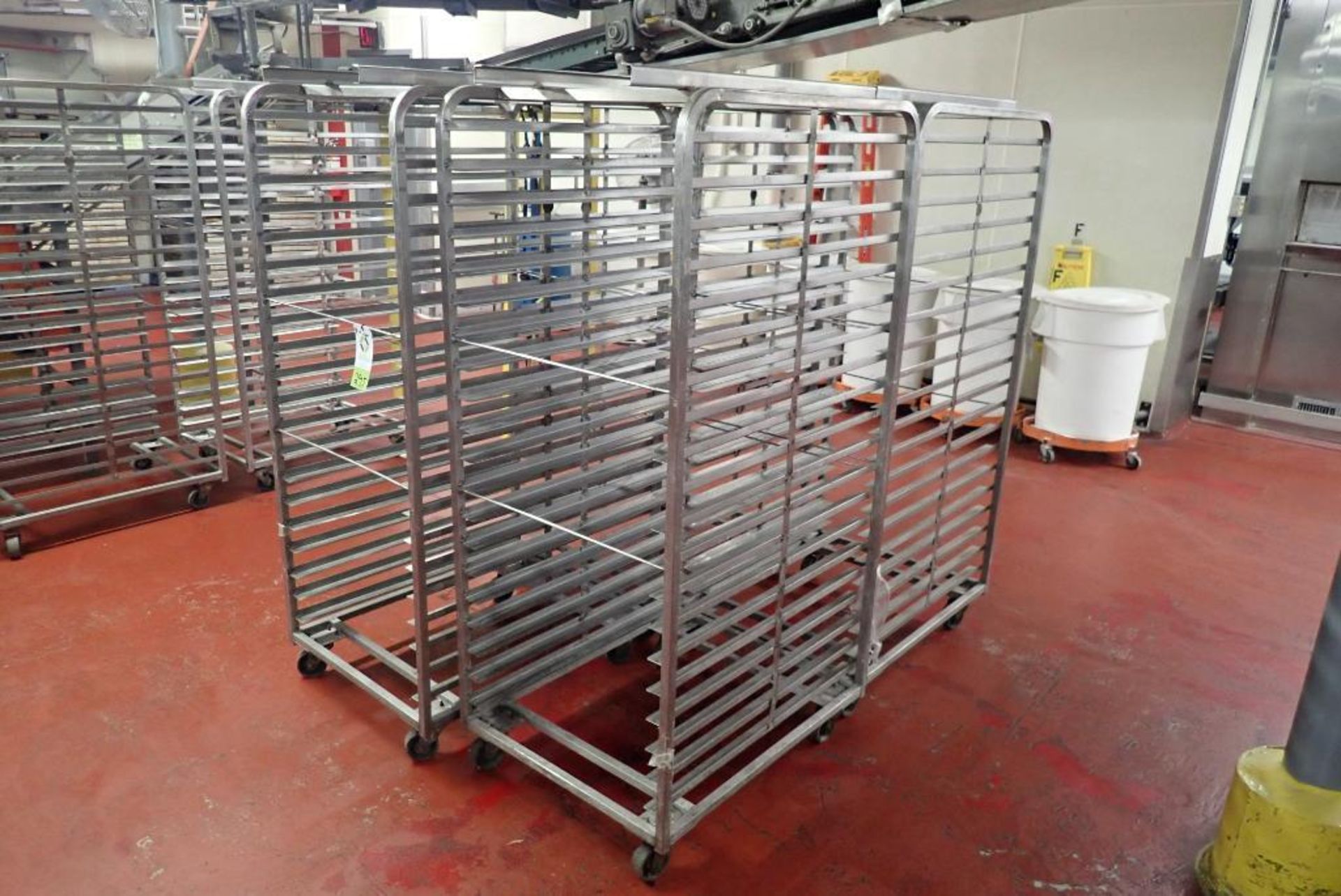 SS double oven bakery rack