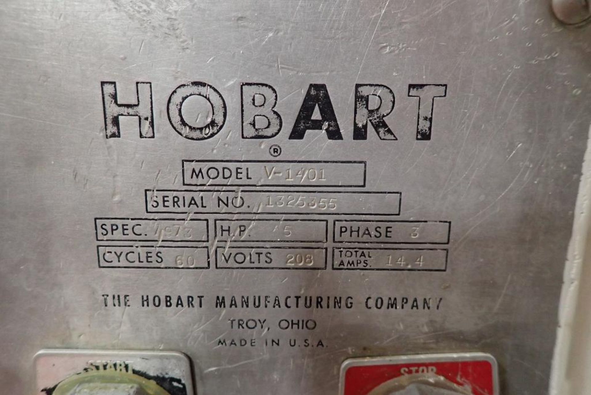 Hobart 140 quart planetary mixer - Image 10 of 10