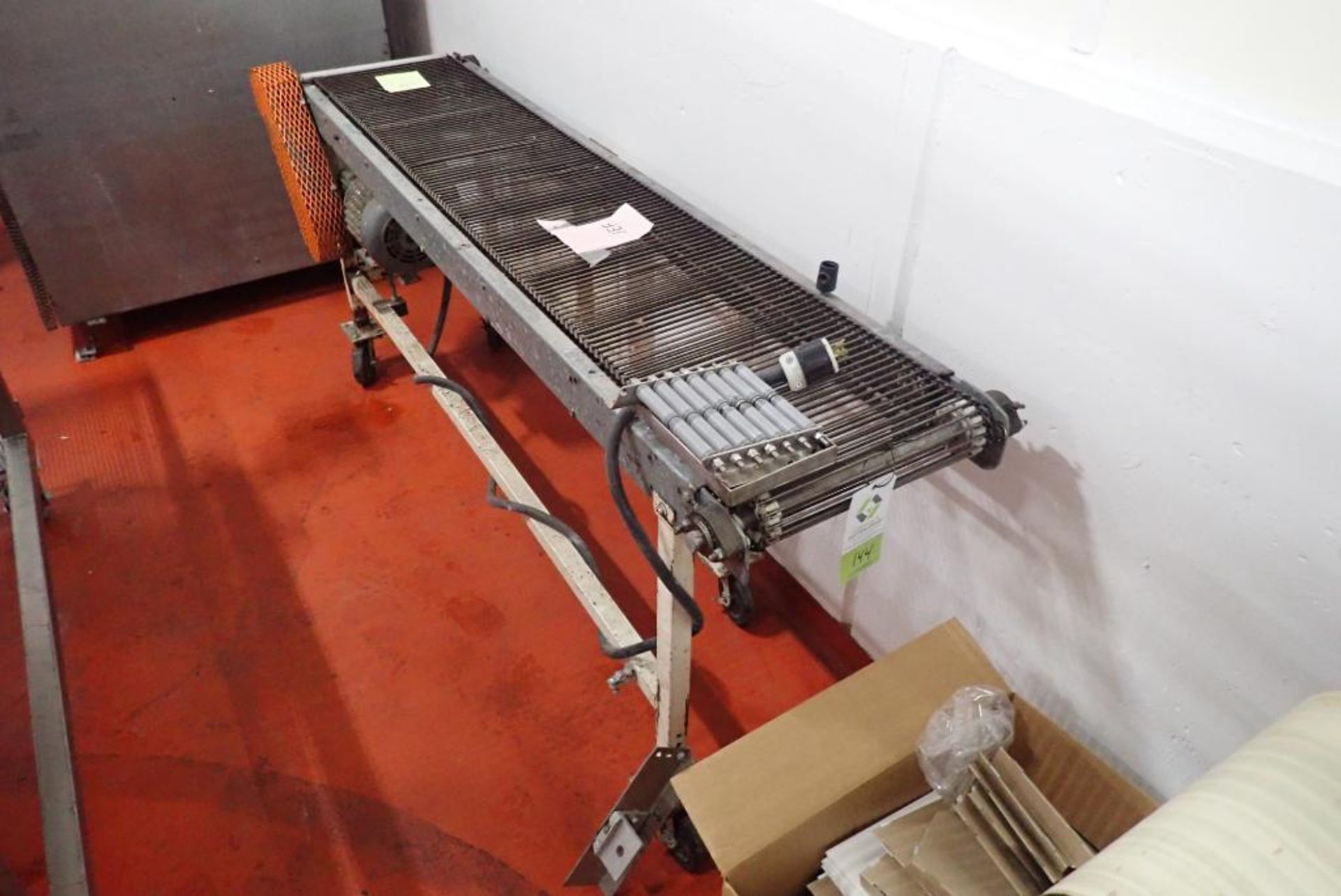 SS rod belt conveyor