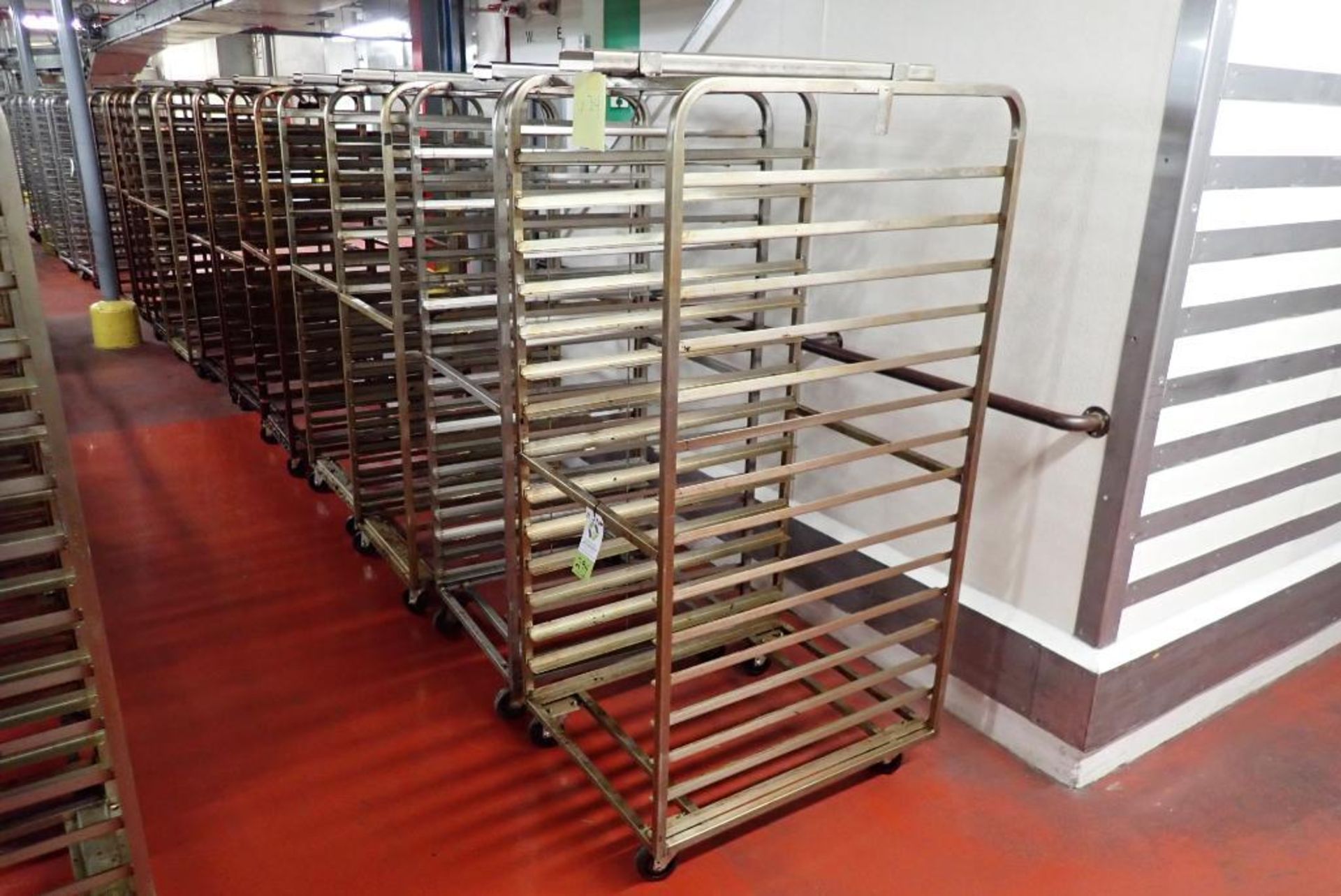 SS double oven bakery rack