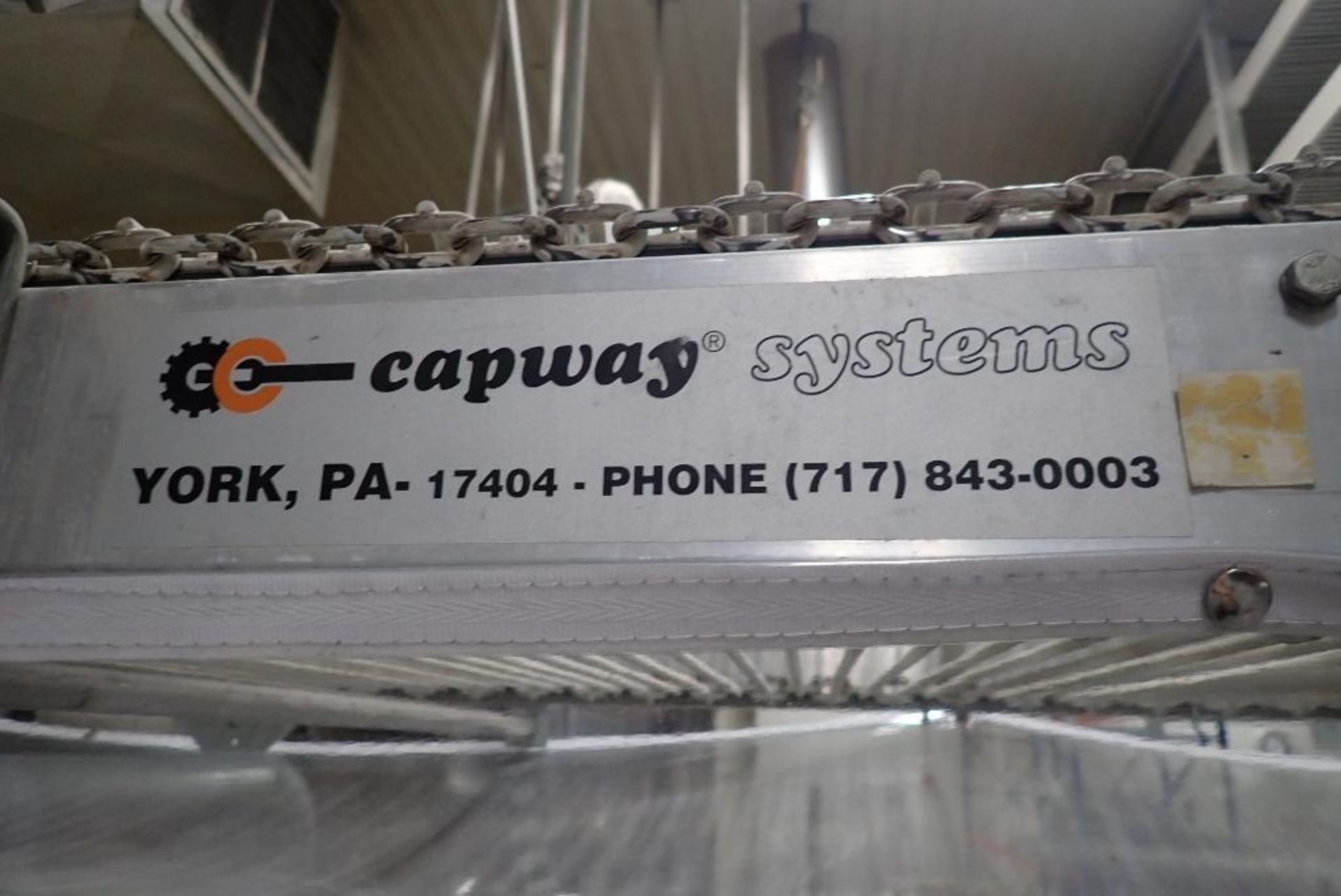 Capway Systems overhead racetrack cooling conveyor - Image 26 of 26