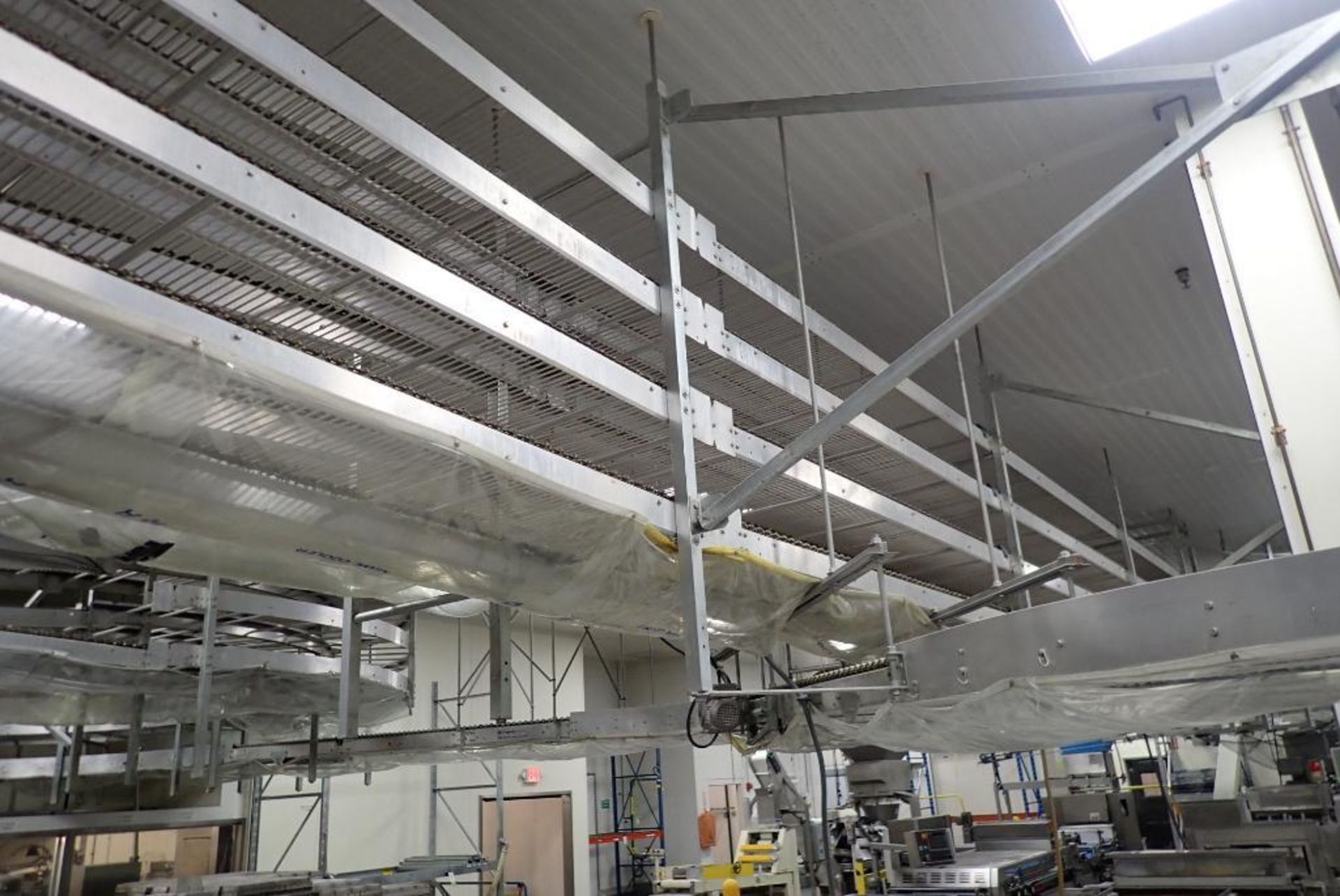 Capway Systems overhead racetrack cooling conveyor - Image 10 of 26