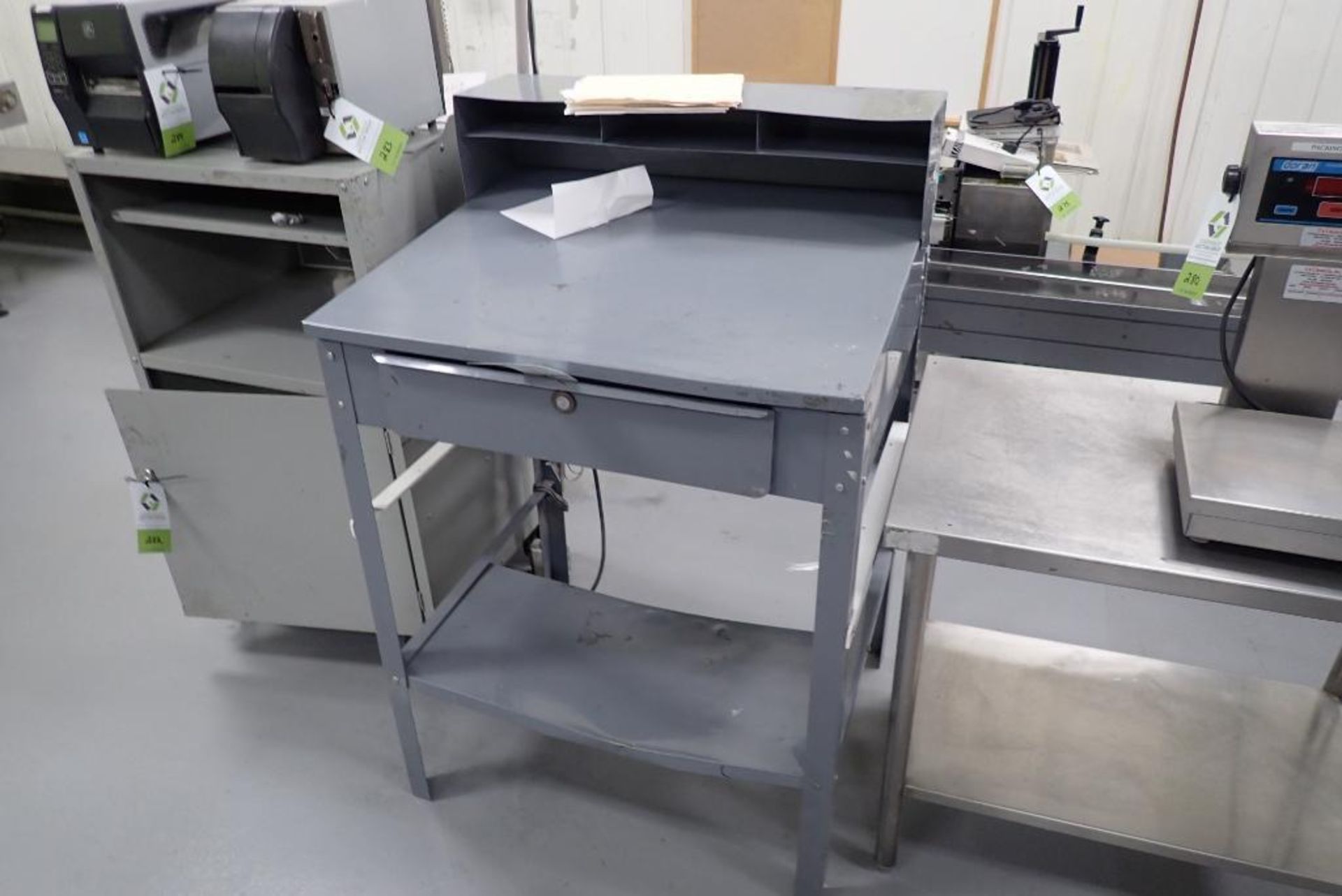 Mild steel shipping desk