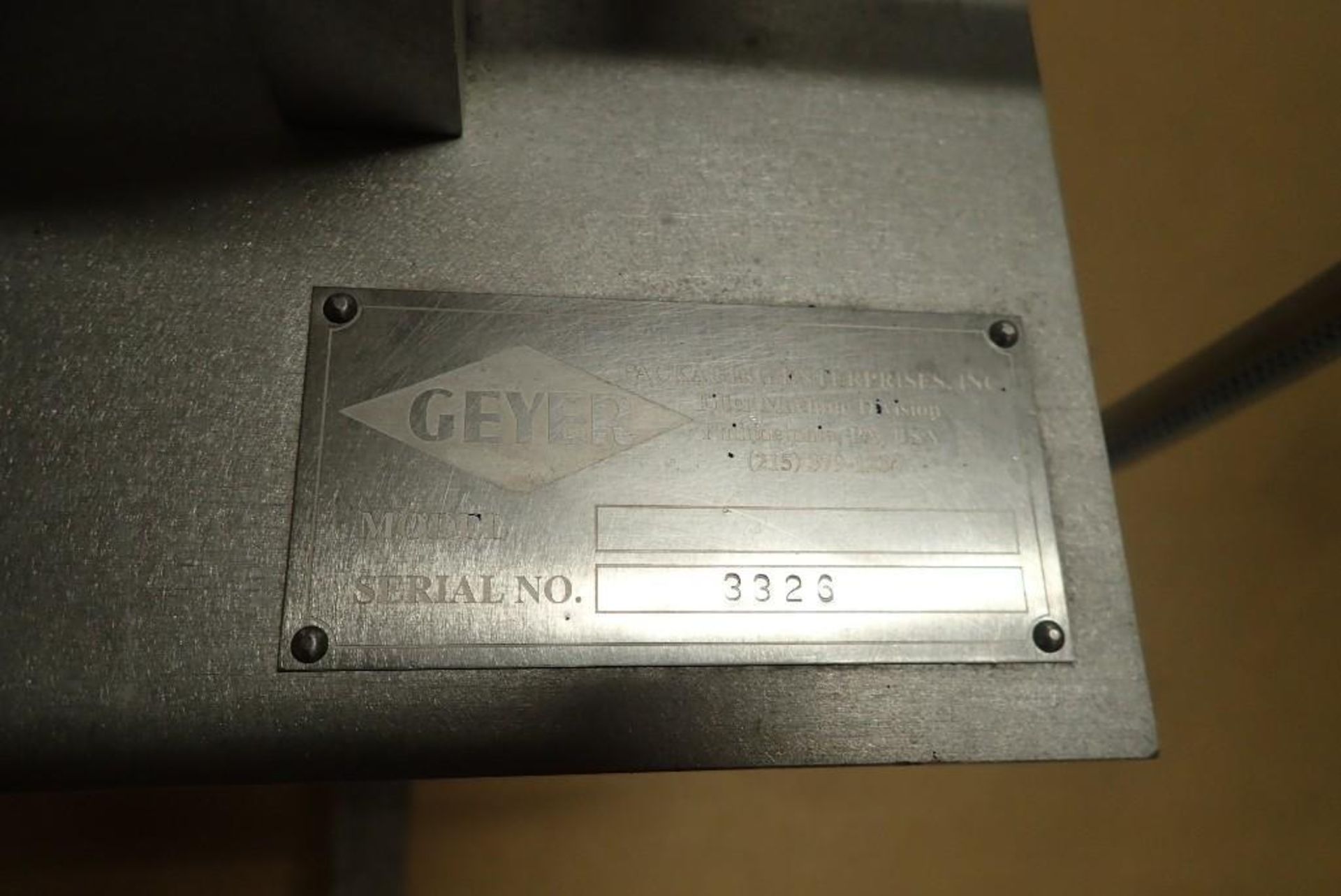 Geyer 1 cylinder piston filler - Image 16 of 16