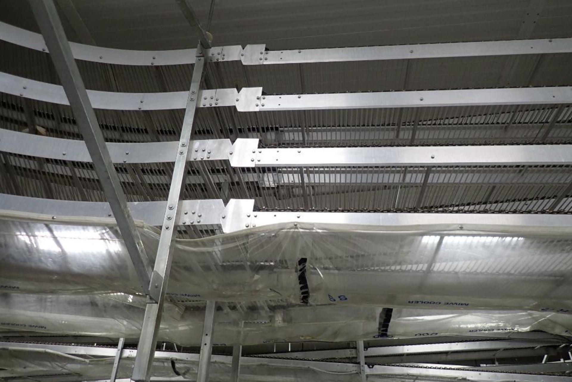 Capway Systems overhead racetrack cooling conveyor - Image 9 of 26