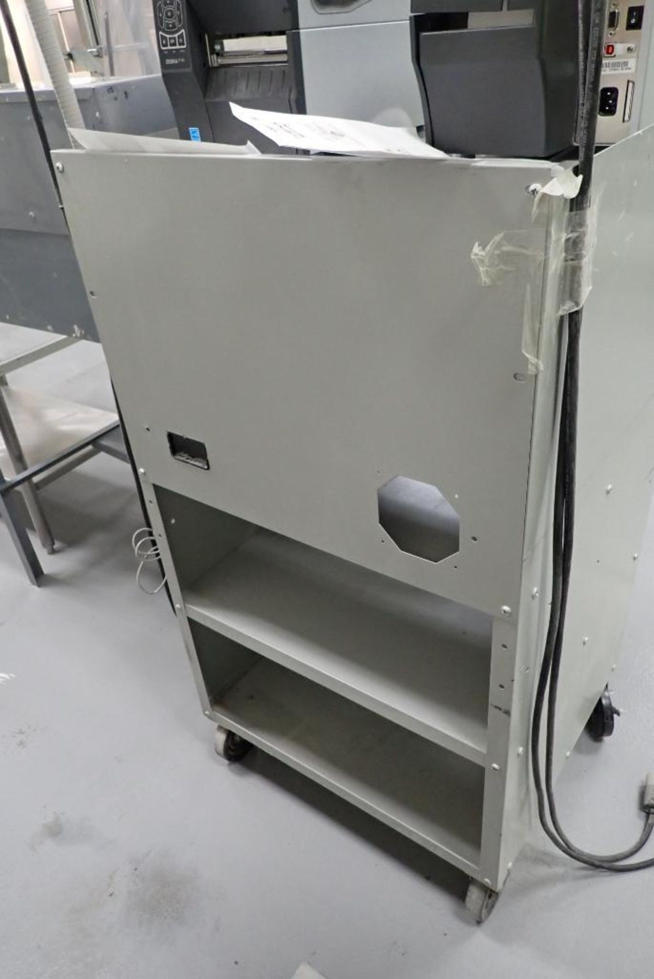Mild steel rolling cabinet - Image 3 of 3