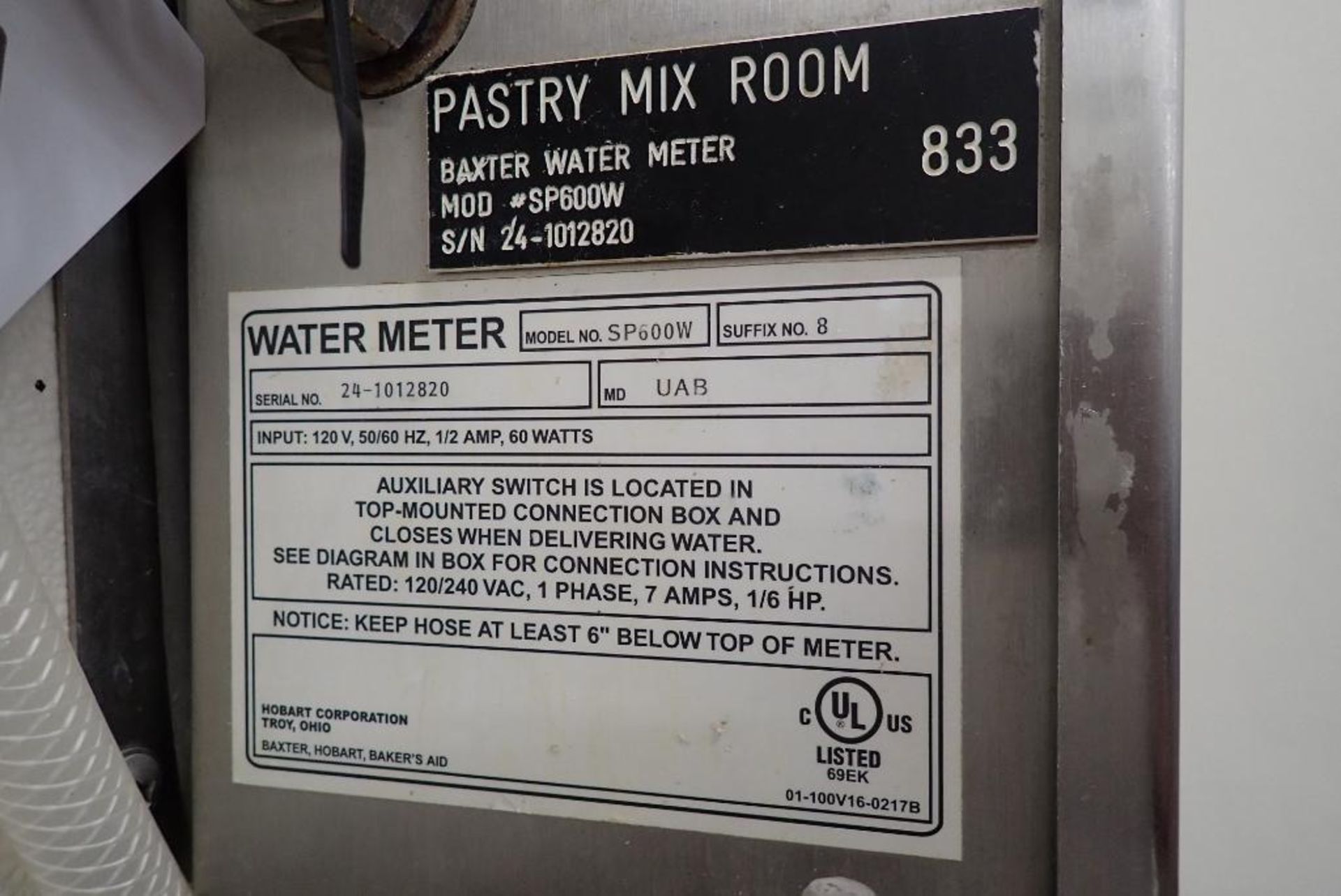 Baxter water meter - Image 5 of 5