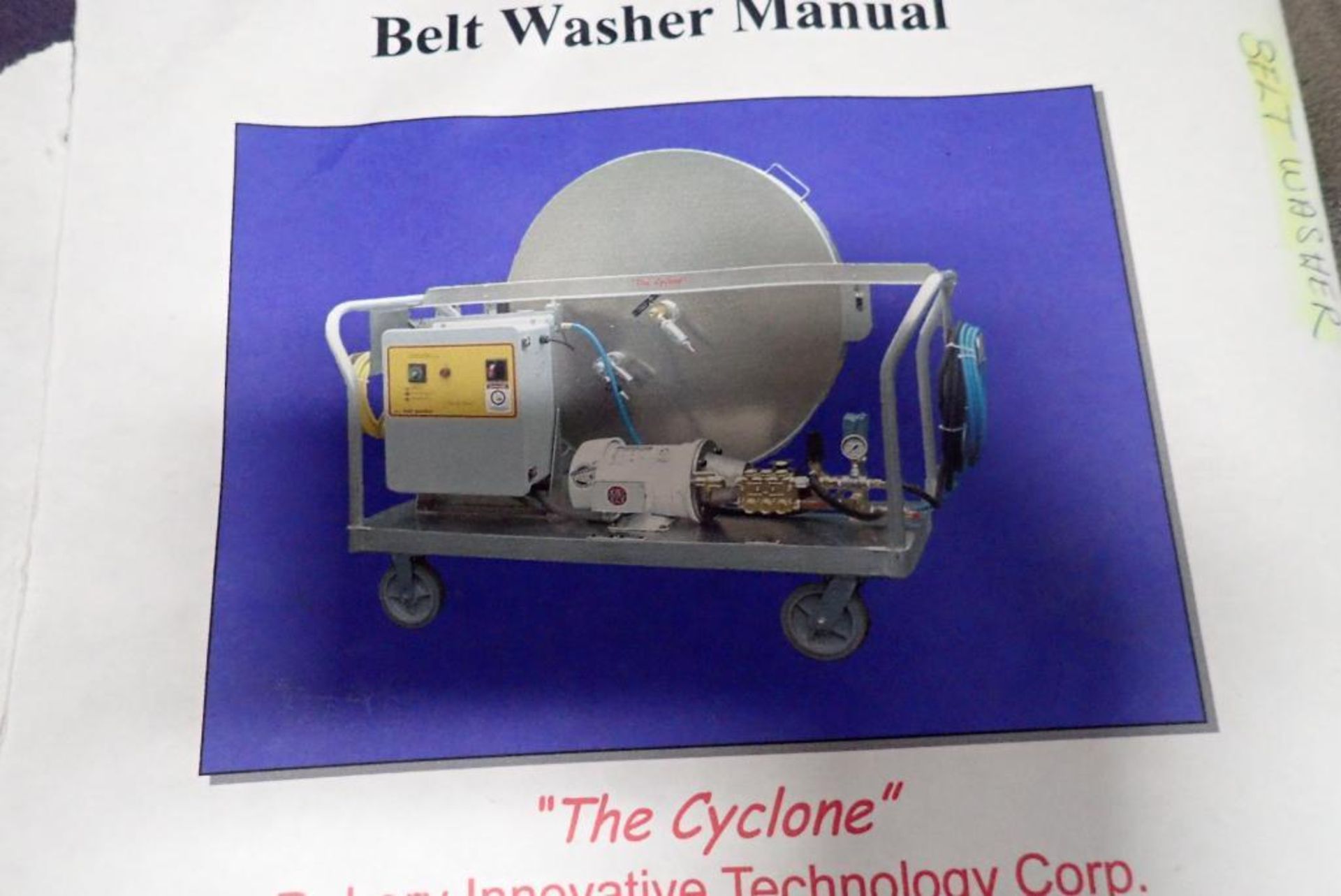 Bakery Innovative Technology Corp. belt washer - Image 13 of 16