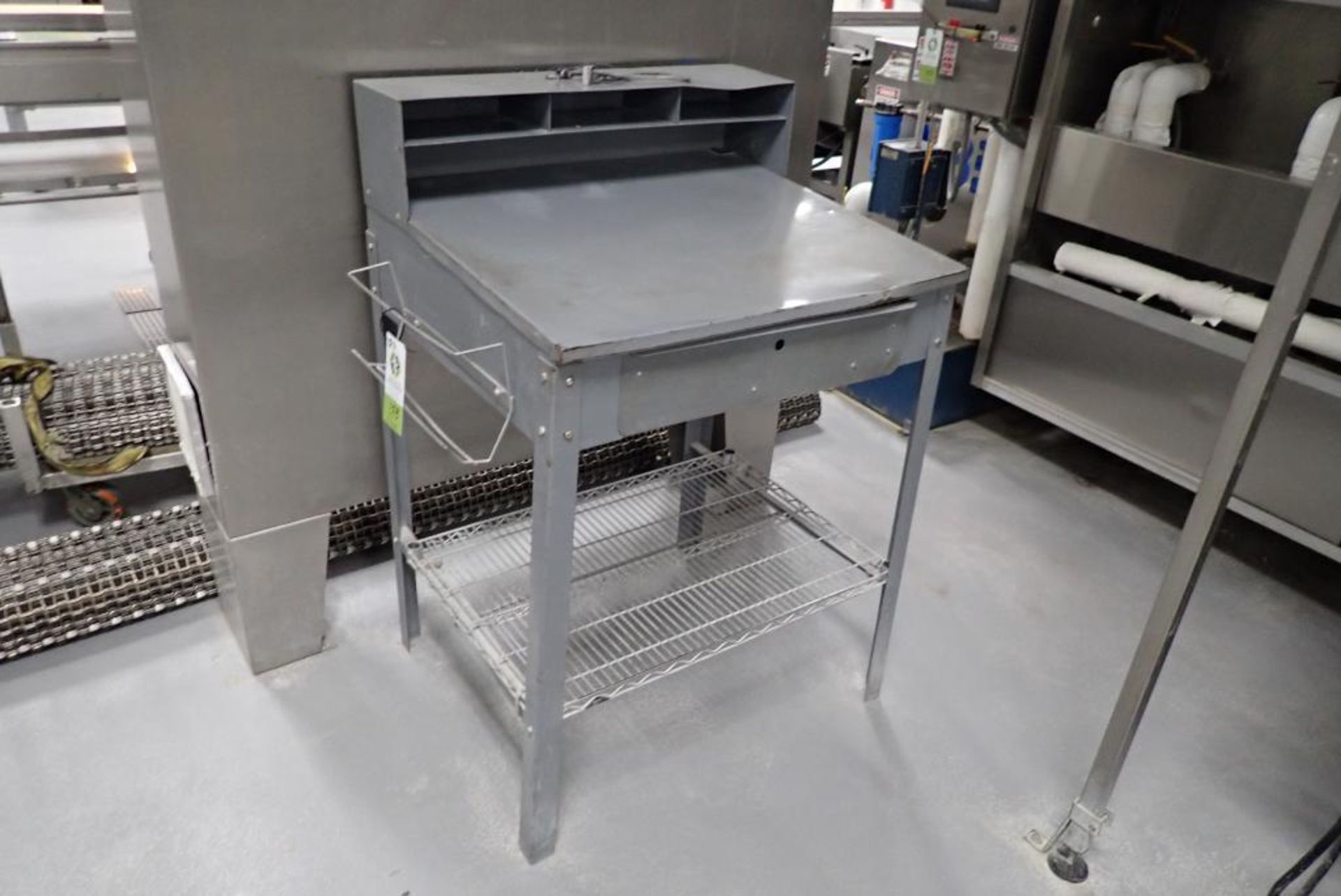 Mild steel shipping desks