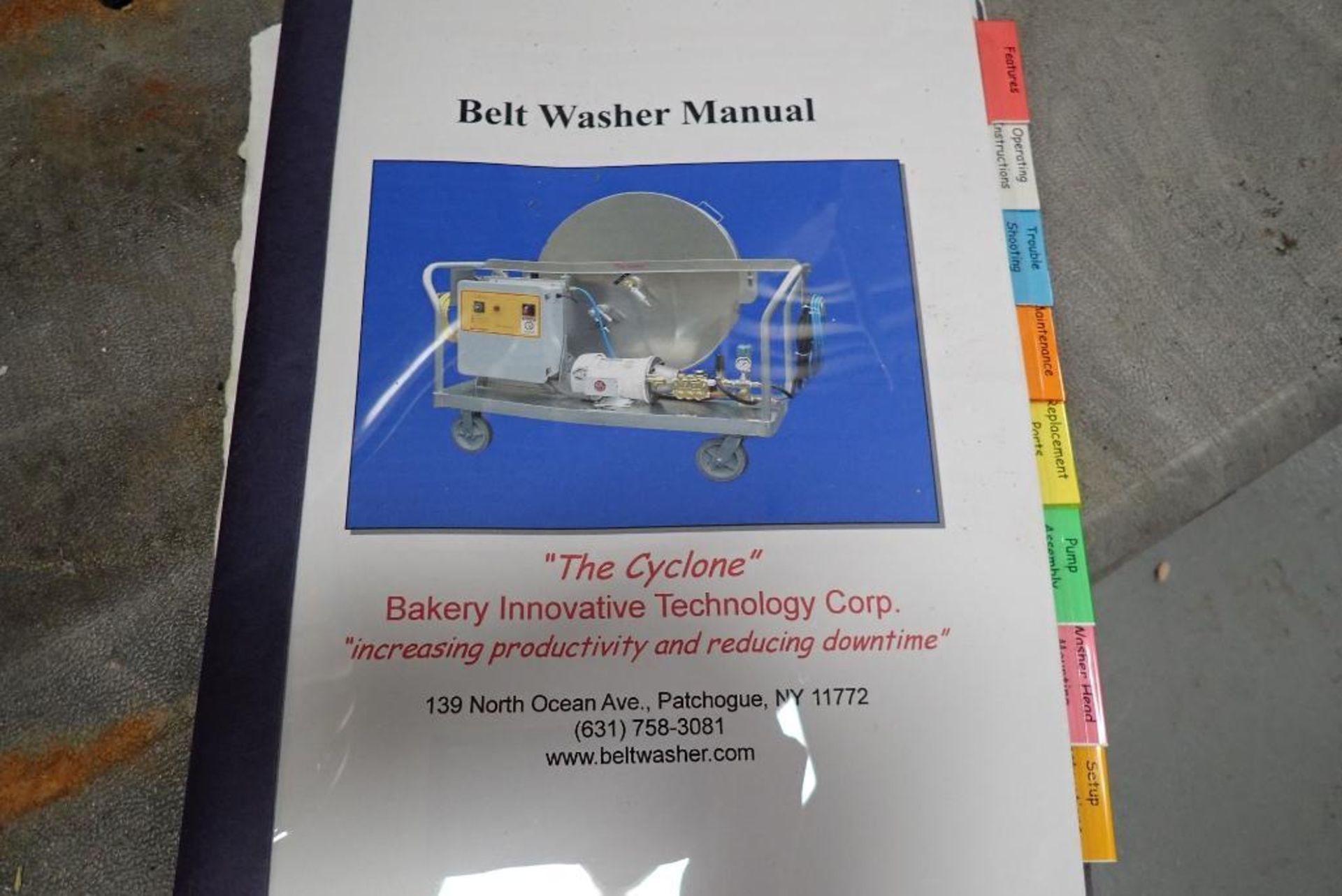 Bakery Innovative Technology Corp. belt washer - Image 14 of 16