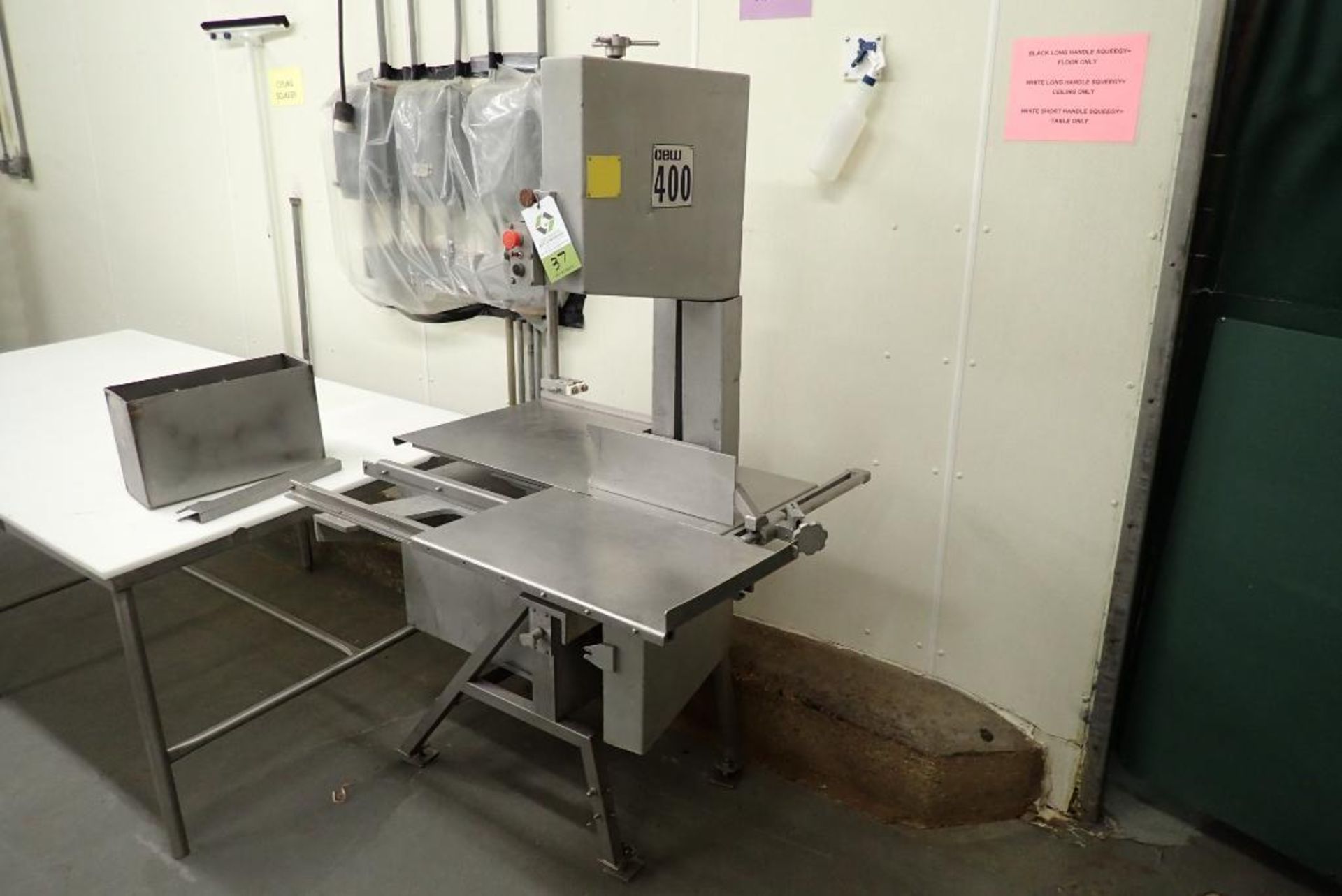 AEW vertical meat bandsaw