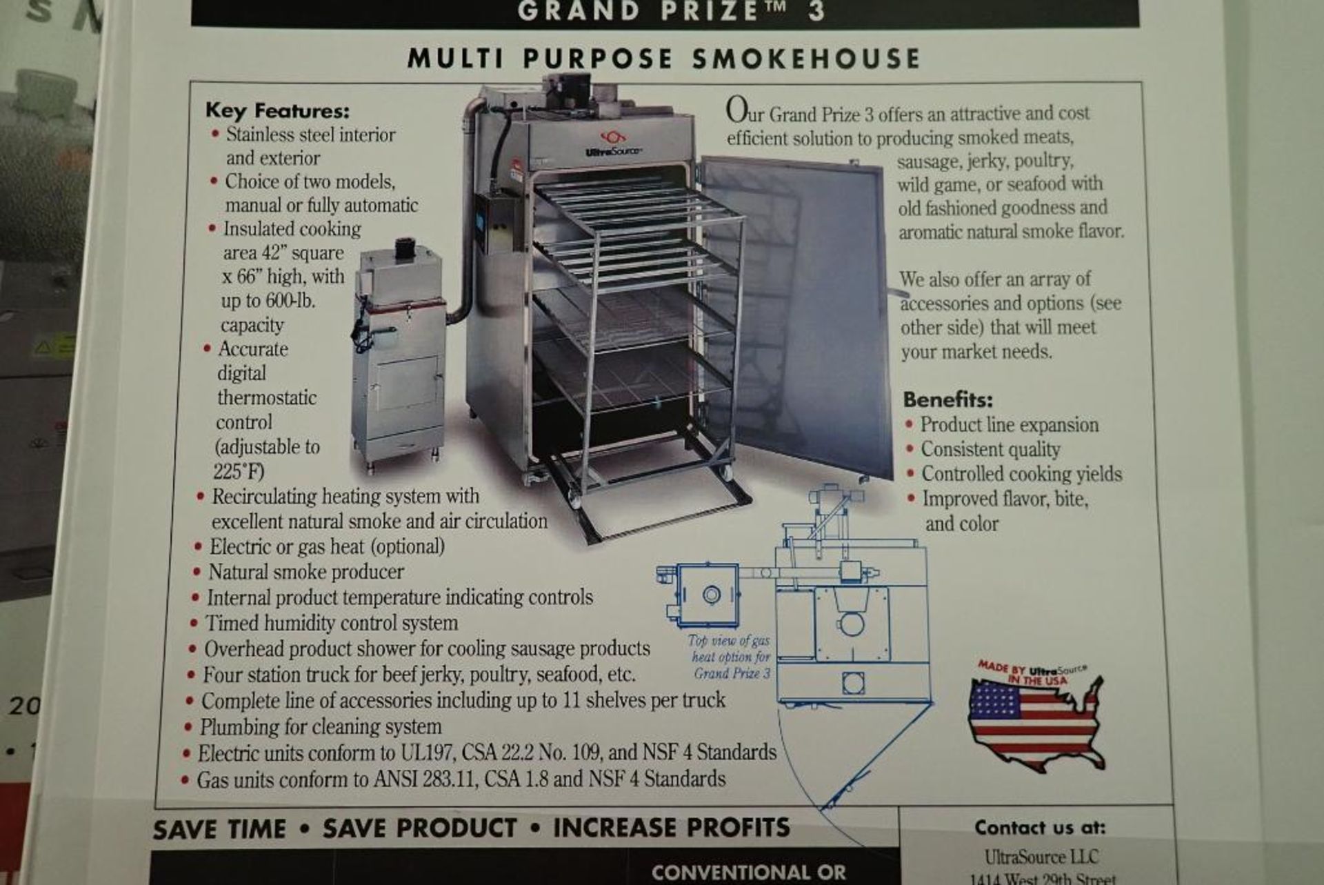 2013 Koch Ultra Source Grand Prize 3 SS smokehouse - Image 35 of 38