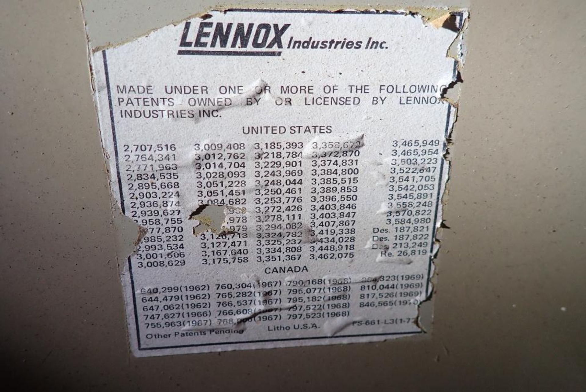 Lennox hanging furnace - Image 4 of 8