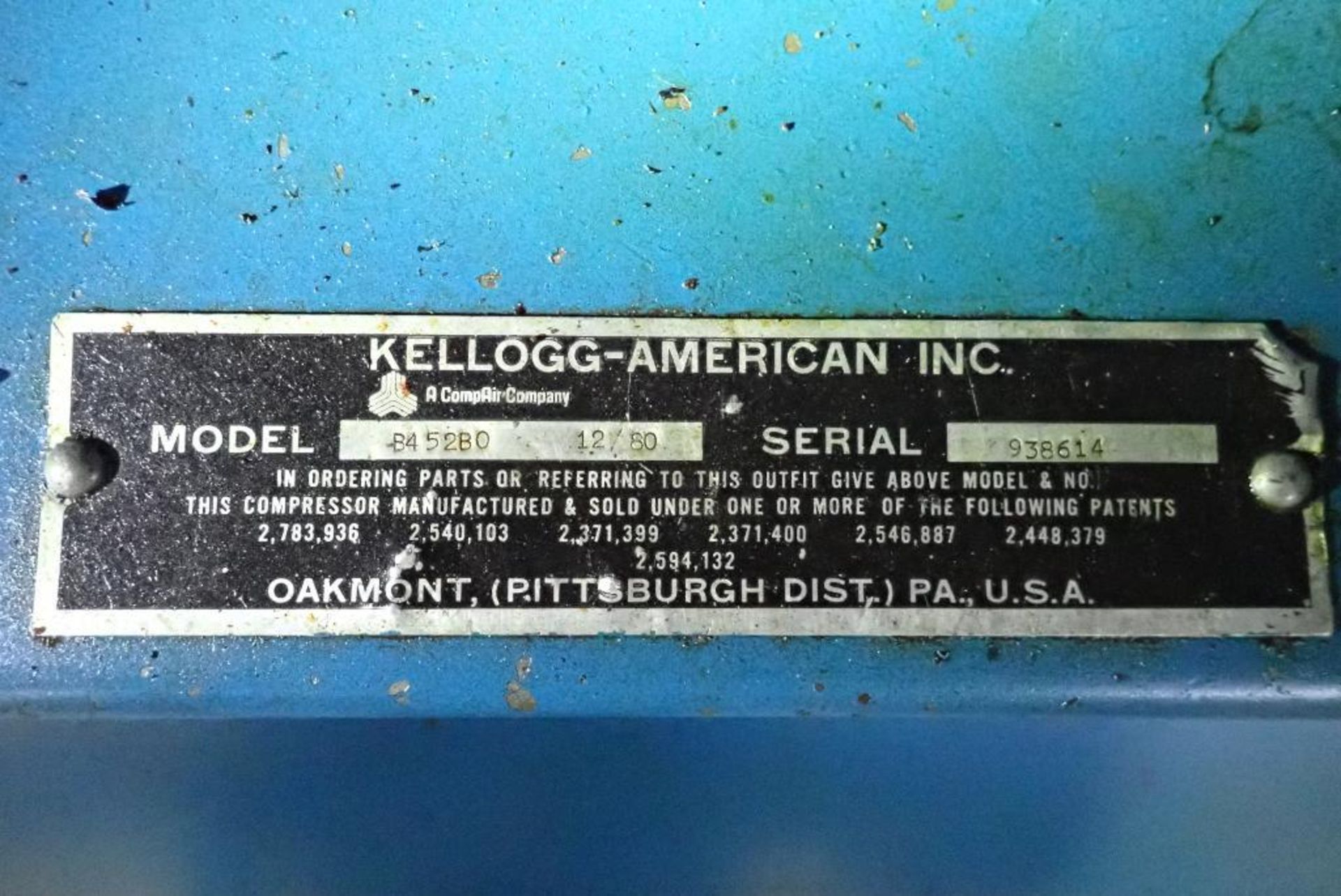 Kellogg American air compressor - Image 5 of 9