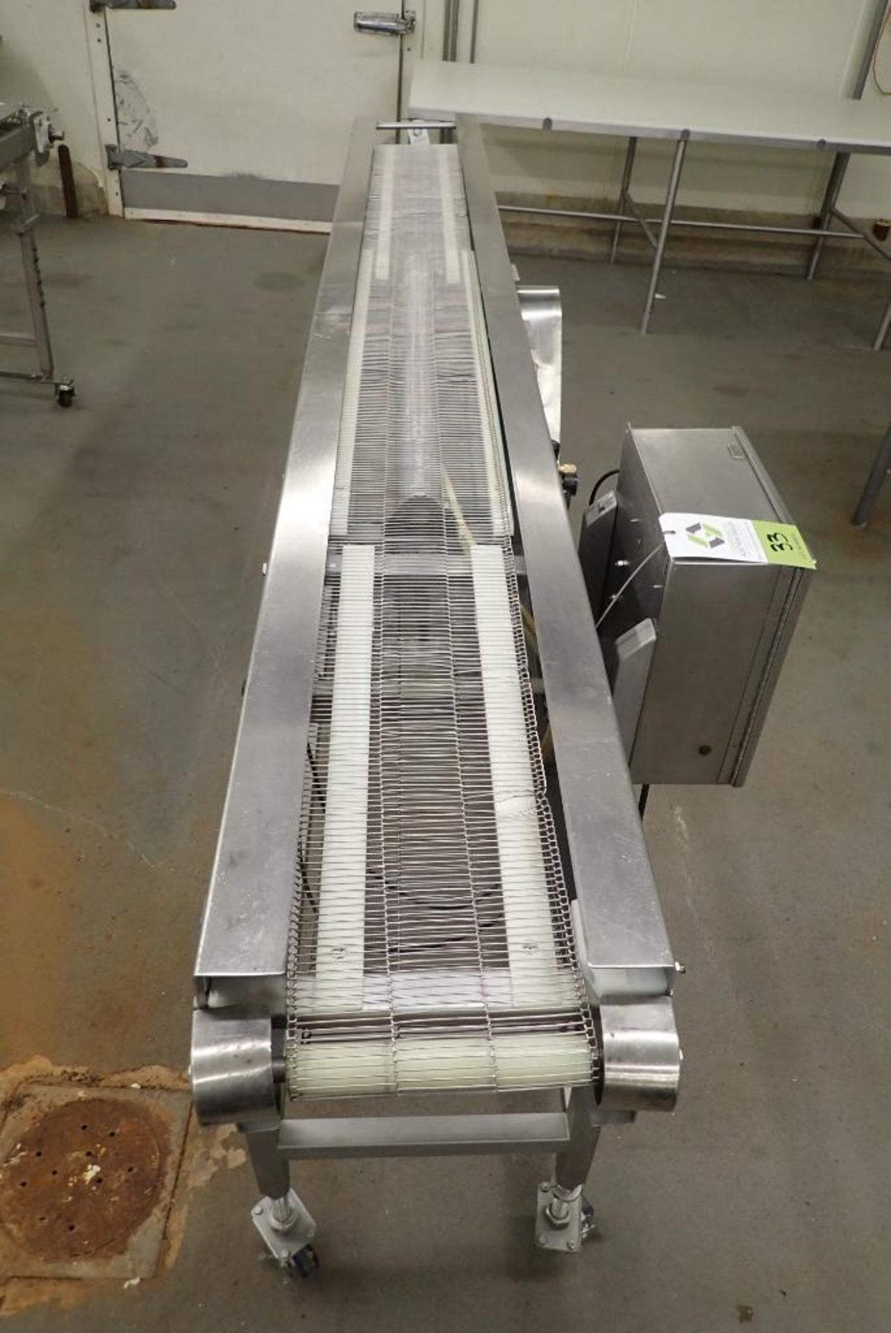 SS wire belt conveyor - Image 3 of 15