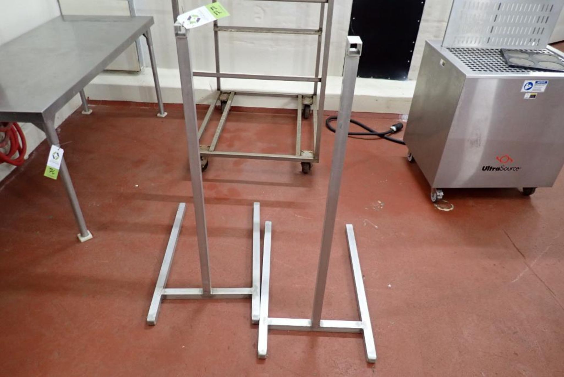 (2) Aluminum racks