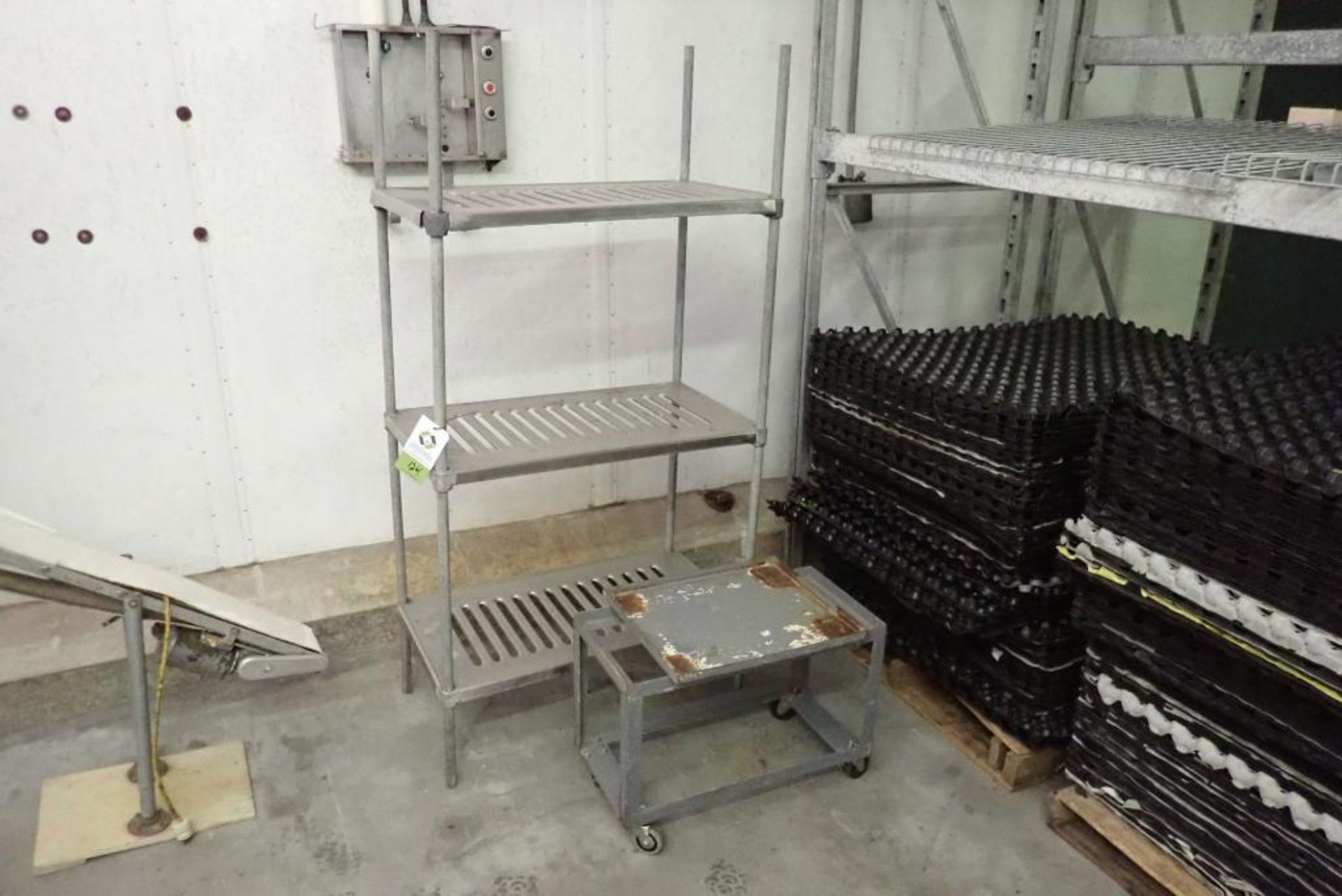 SS shelf and mild steel cart