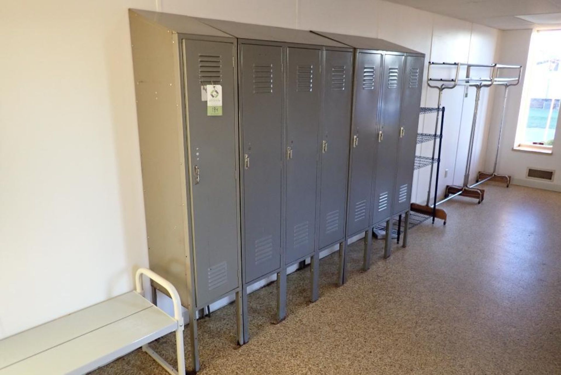 (7) mild steel lockers - Image 4 of 4