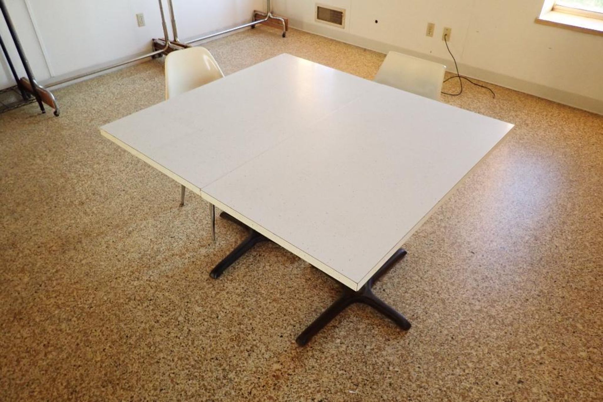 (4) lunchroom tables and chairs (LOT) - Image 4 of 6